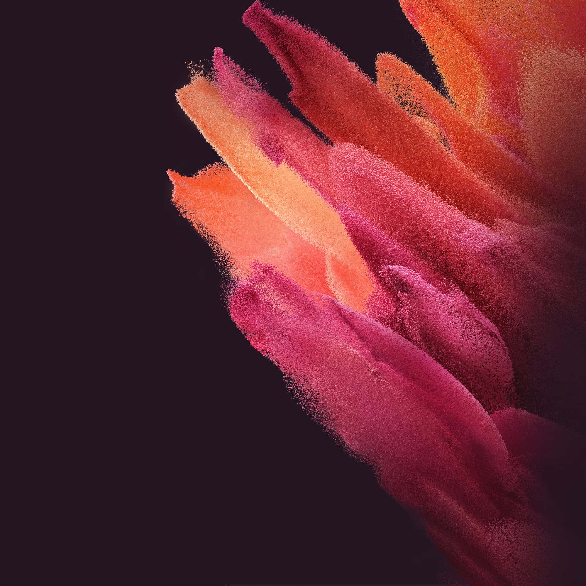 Samsung Dex, vibrant red streaks, coral, Full HD Desktop Wallpaper