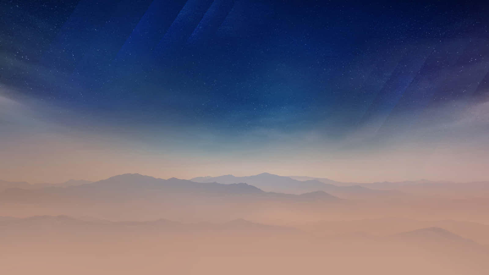 Samsung Dex, 1600 x 900, starry night sky, HD Desktop Wallpaper