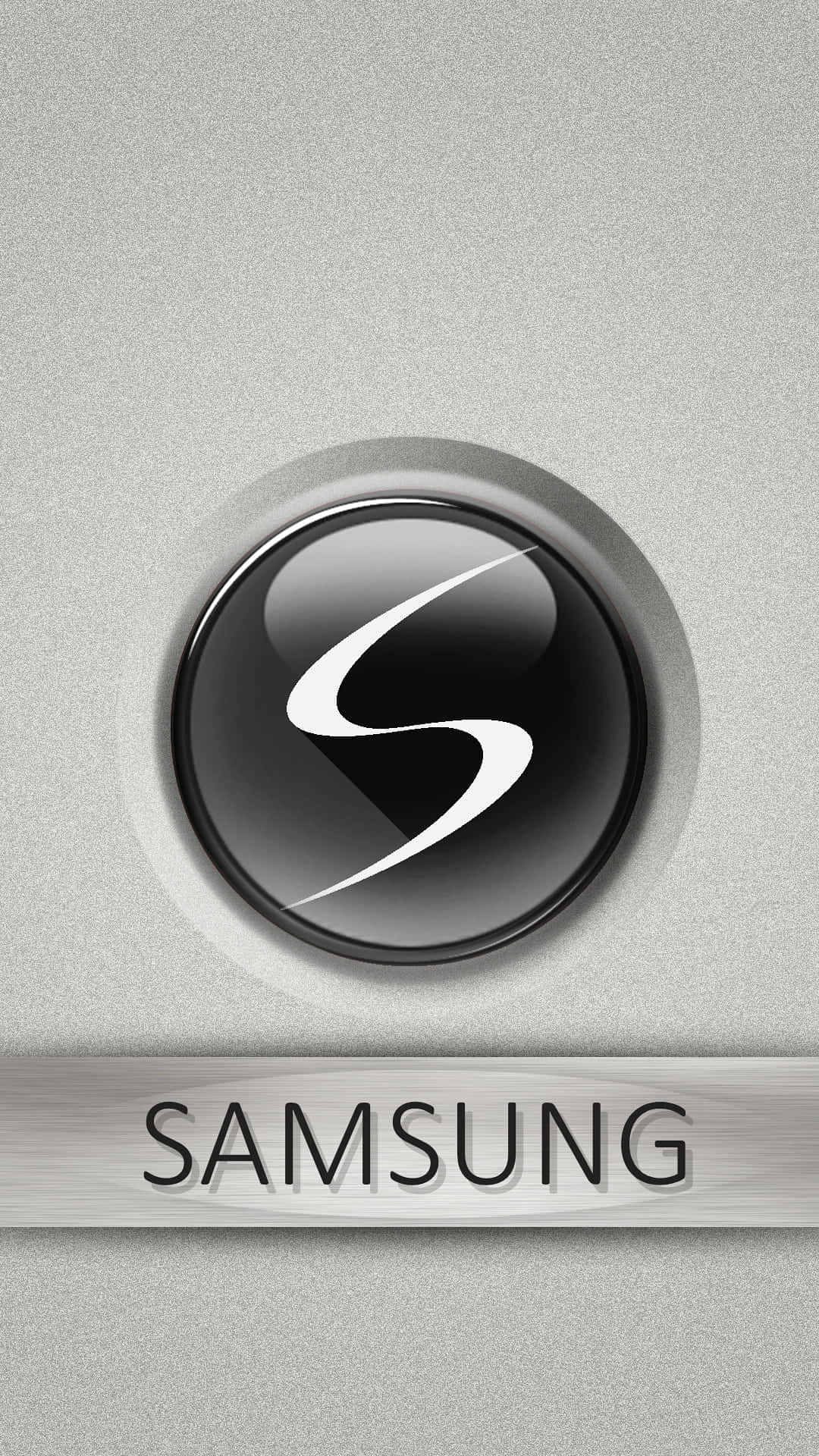Samsung Galaxy S, black Samsung logo, white swoosh, Full HD Phone Wallpaper
