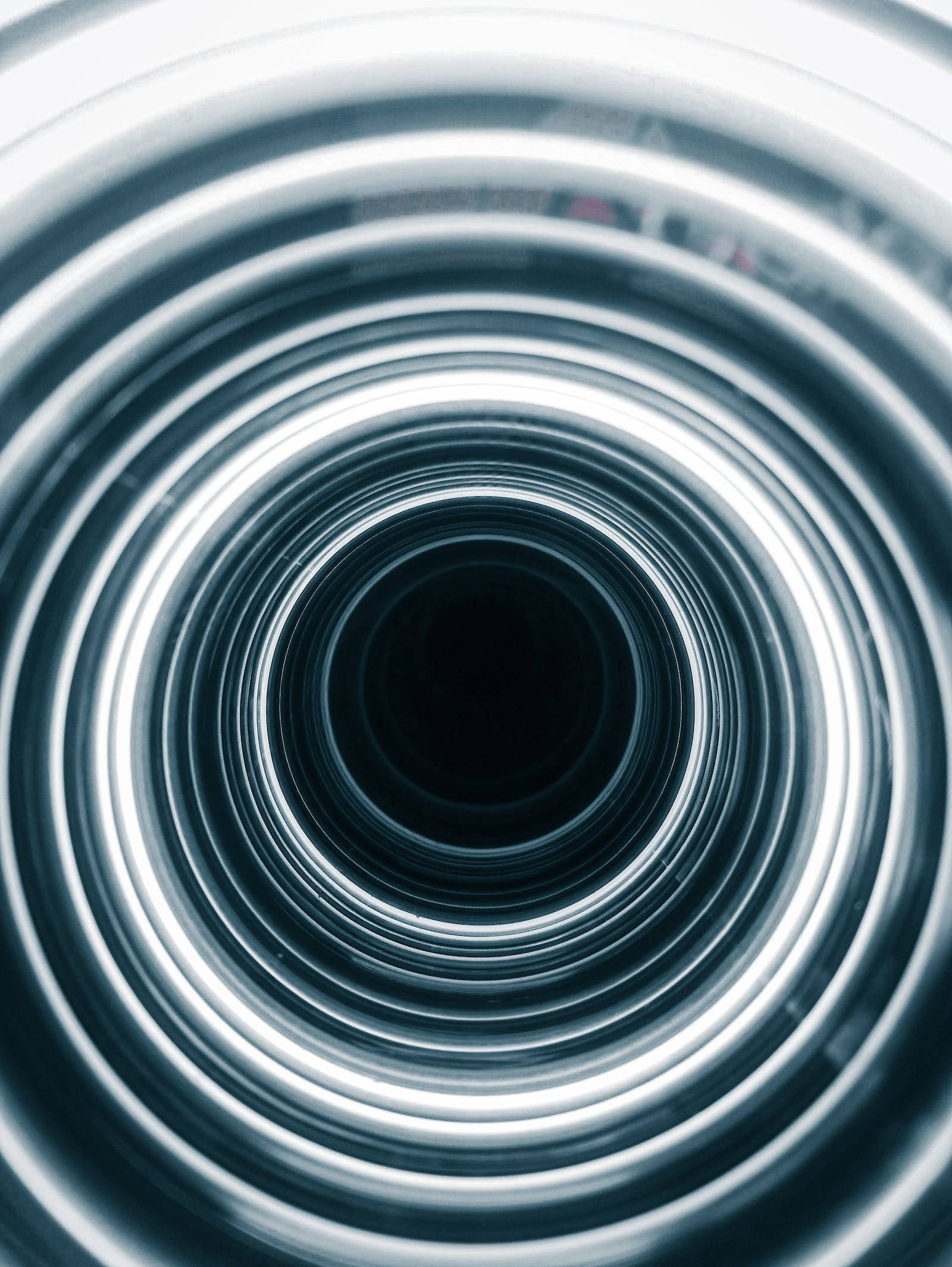 Samsung Galaxy 4K, circular lights series, cool blue, Full HD Phone Wallpaper