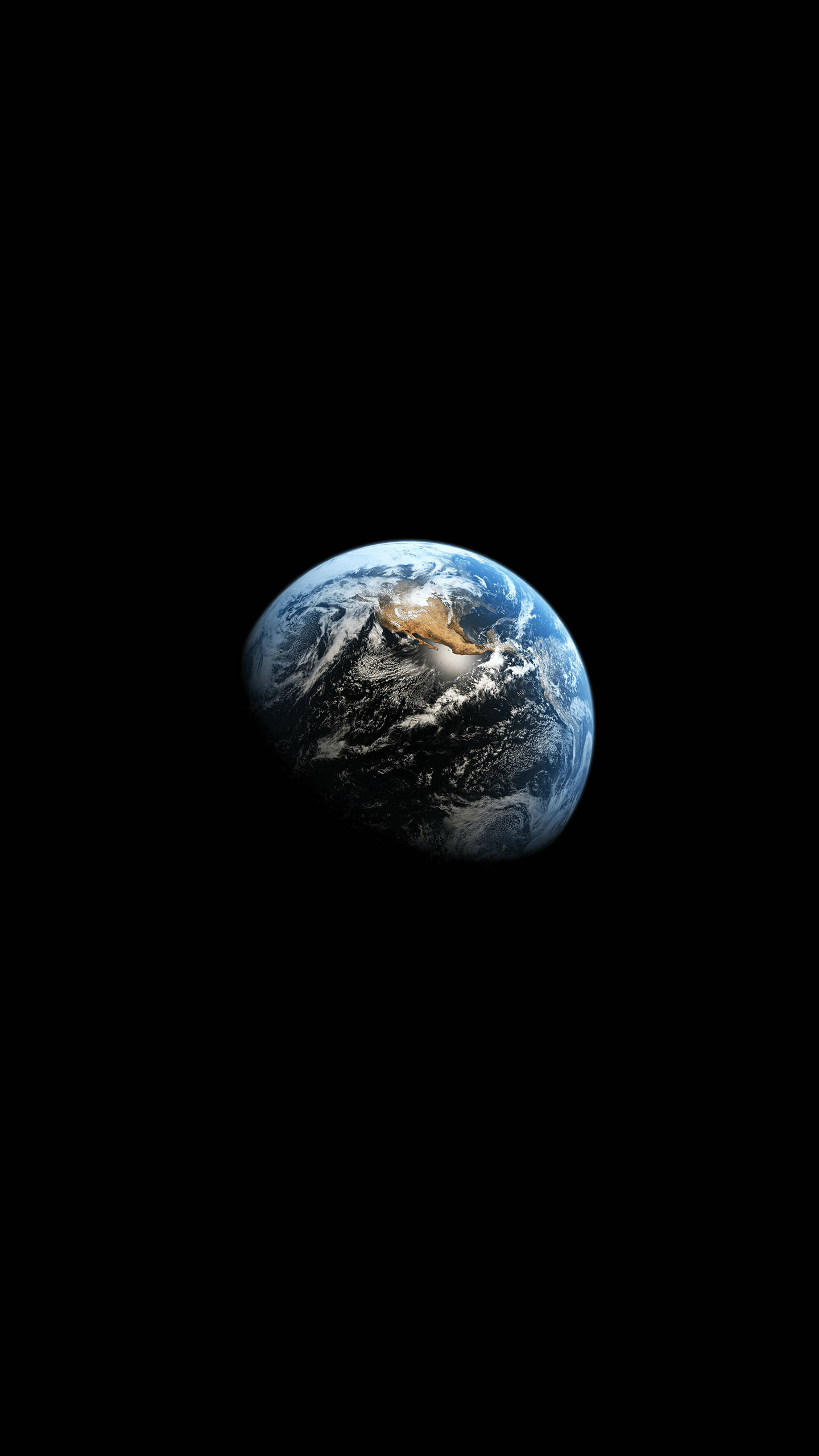 Samsung Galaxy 4K, Earth, blue oceans, 2K Phone Wallpaper