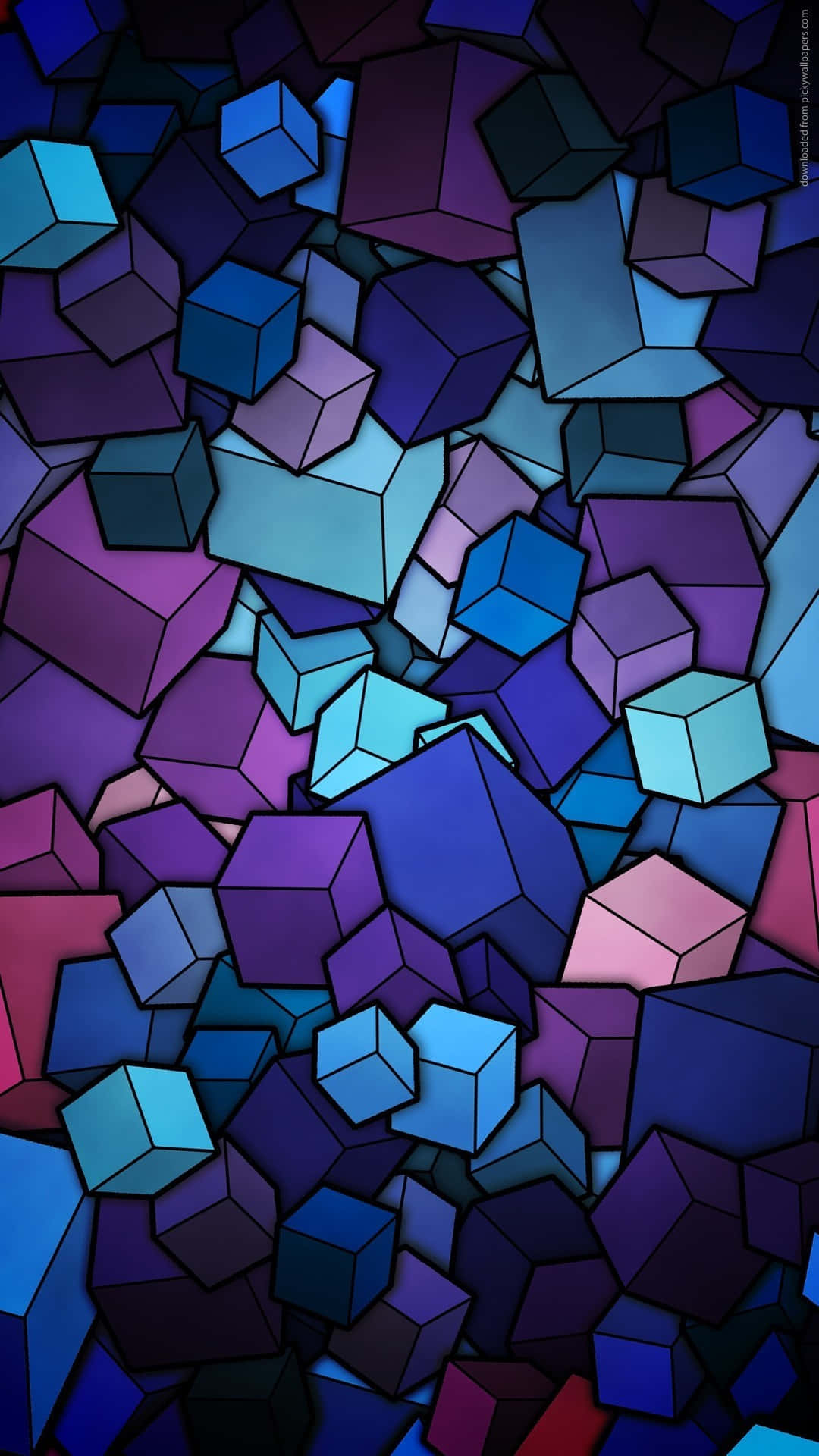 Samsung Galaxy Note 10 Plus, blue, purple, Full HD Phone Wallpaper