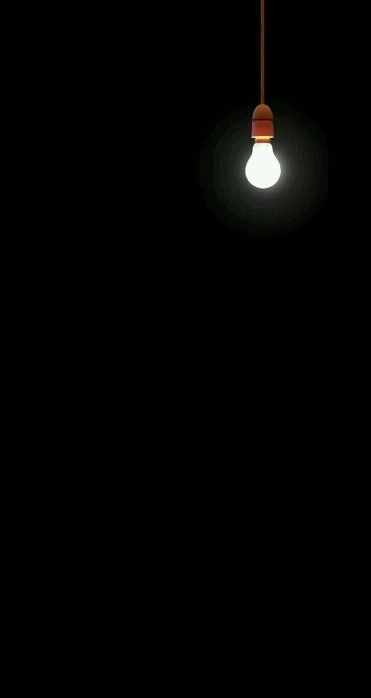 Samsung Galaxy S20, incandescent bulb, glowing, HD Phone Wallpaper