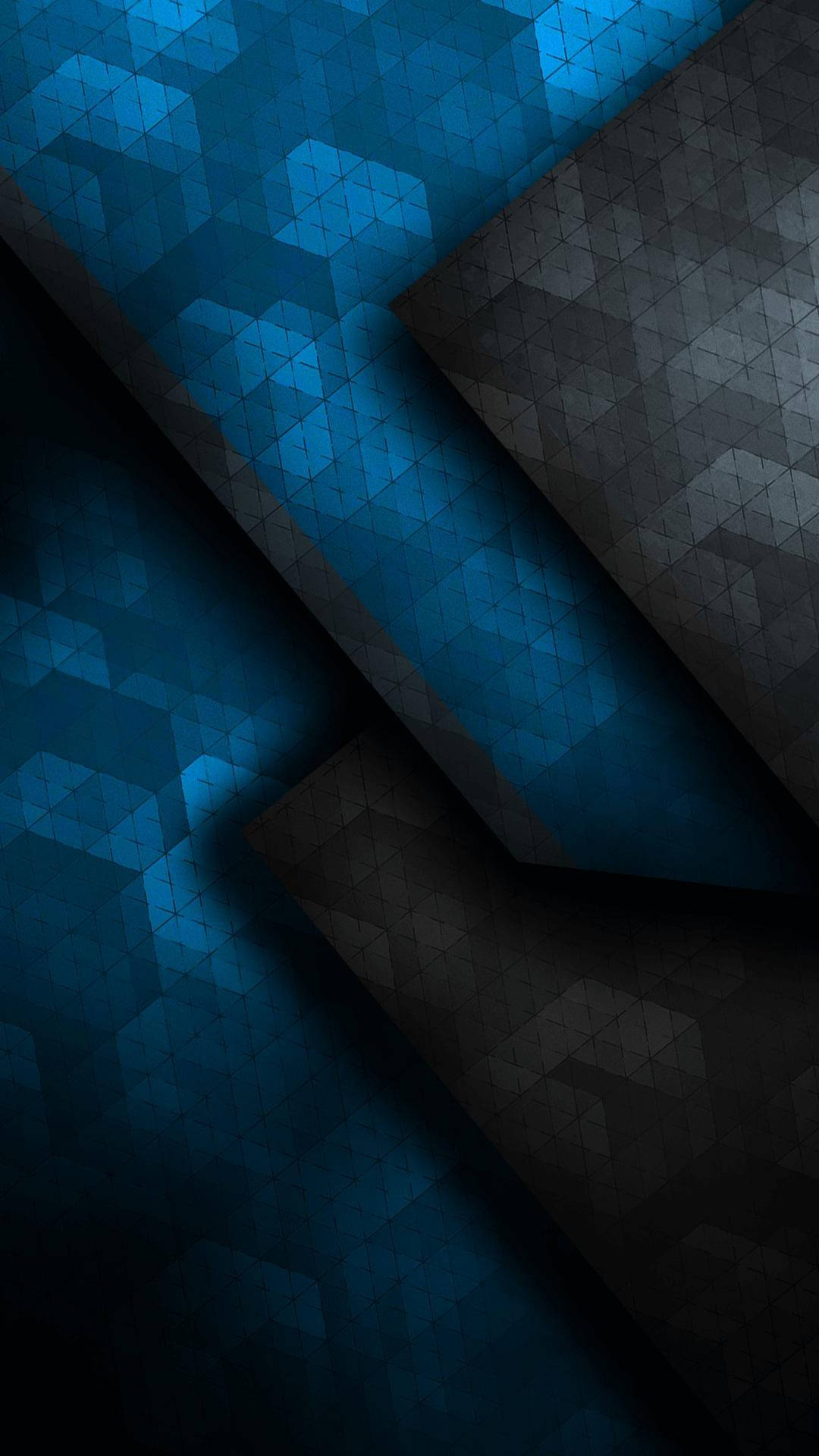 Samsung Galaxy S4, blue, black, Full HD Phone Wallpaper