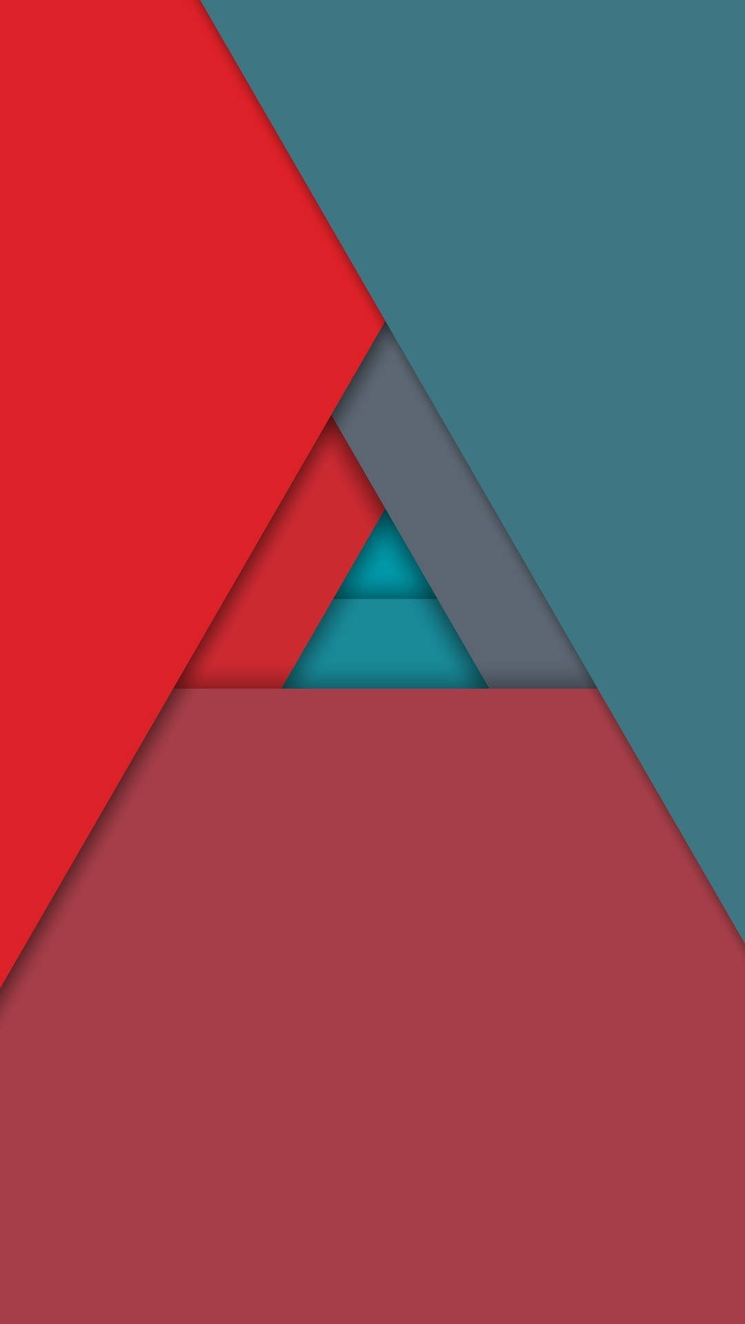 Samsung Galaxy S4, red, teal, Full HD Phone Wallpaper