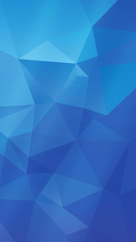 Samsung Galaxy S5, Geometric Blue, blue tones, SD Phone Wallpaper