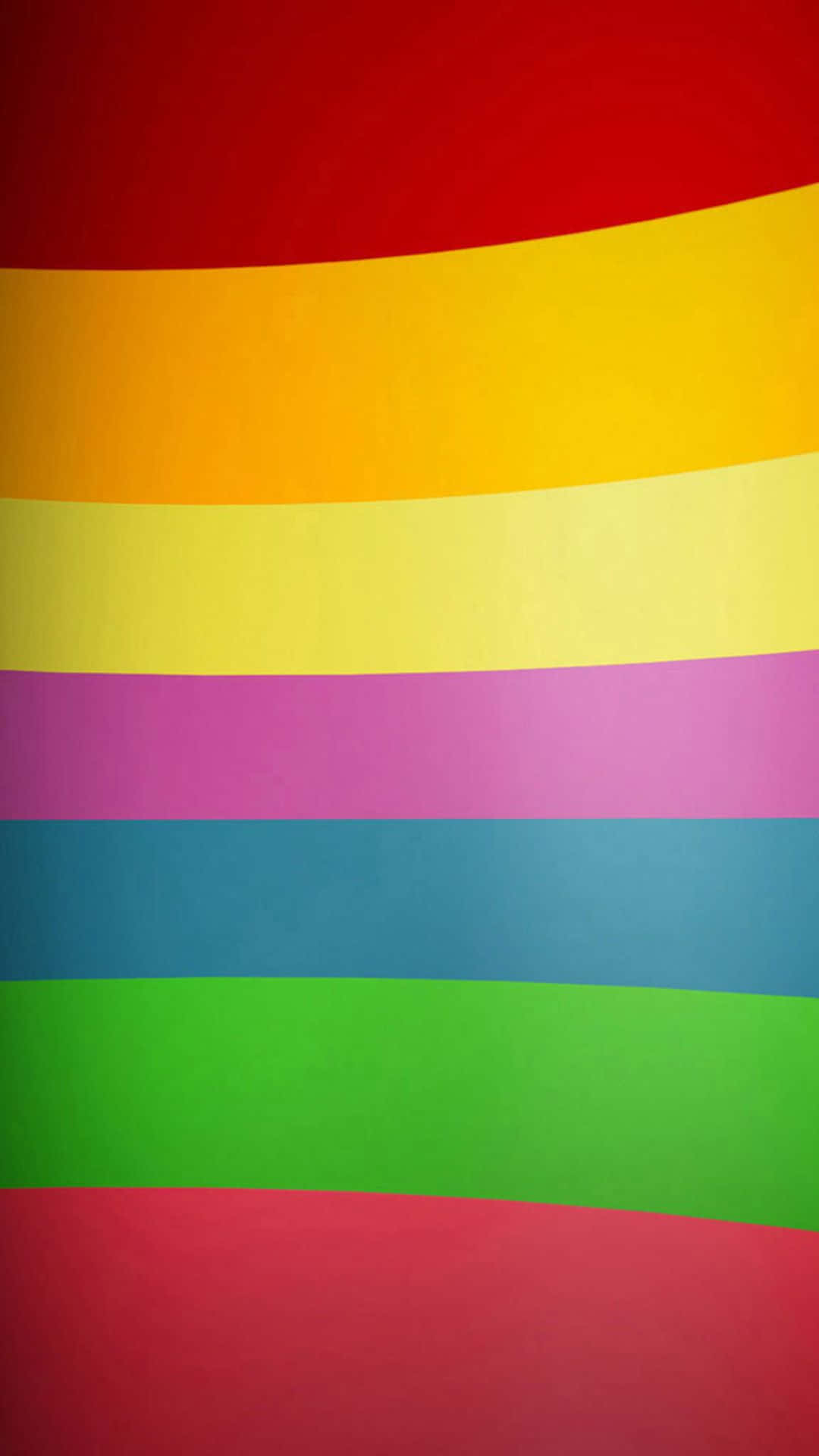 Galaxy S5, rainbow stripes, smooth gradient background, Full HD Phone Wallpaper