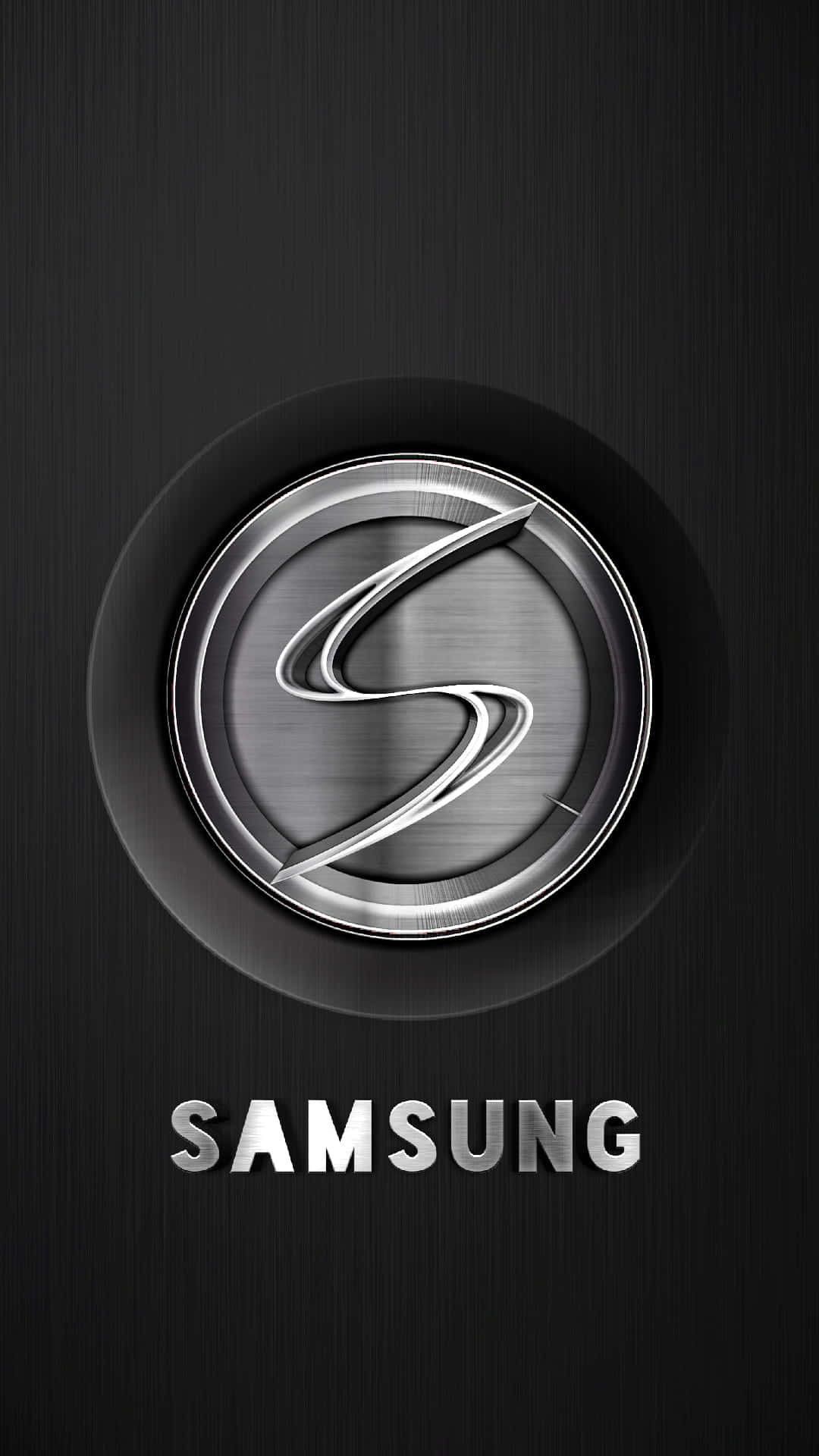 Samsung Galaxy S, sleek silver, brushed metal texture, Full HD Phone Wallpaper
