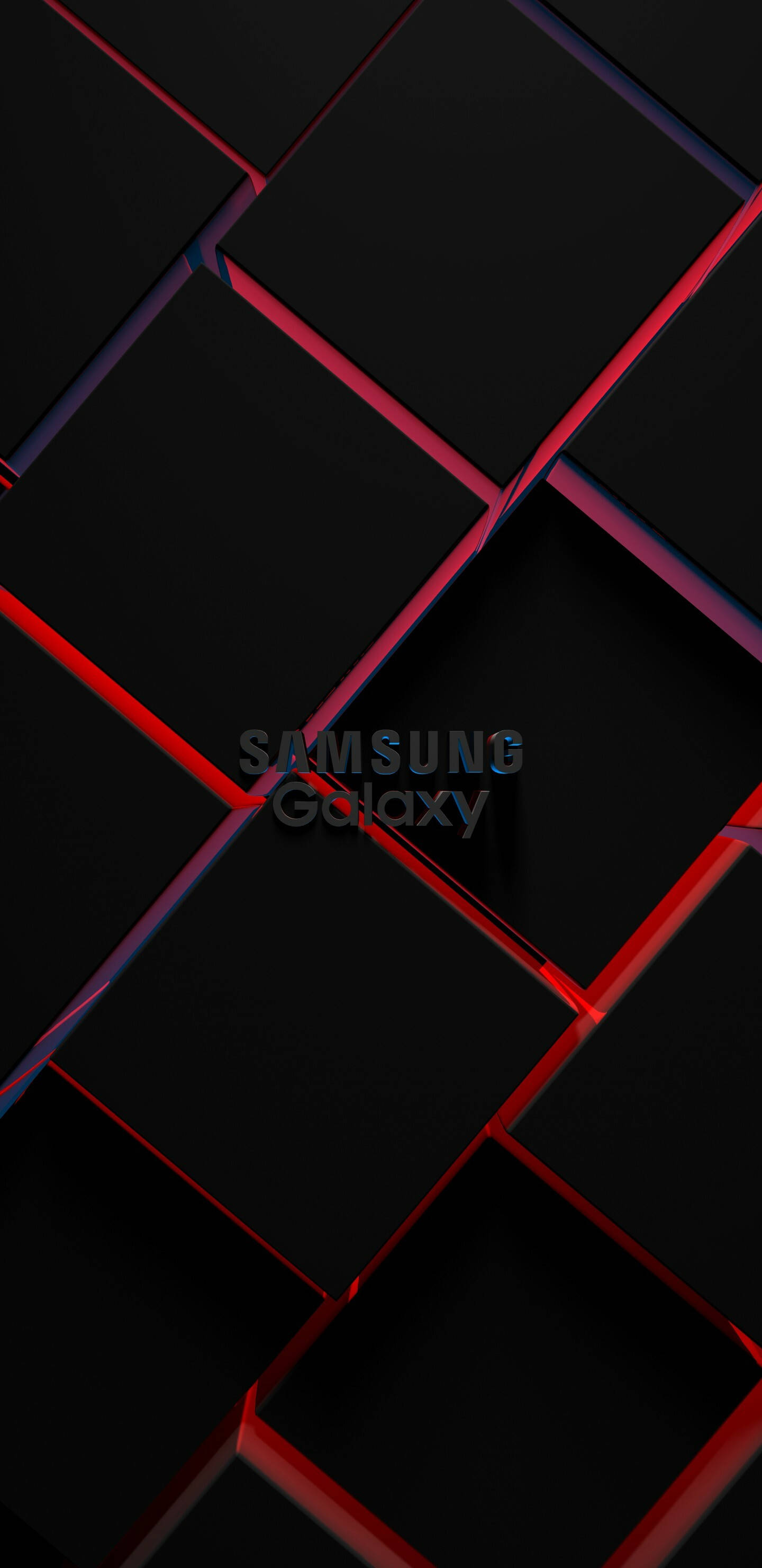 Samsung Galaxy, red, black, 2K Phone Wallpaper