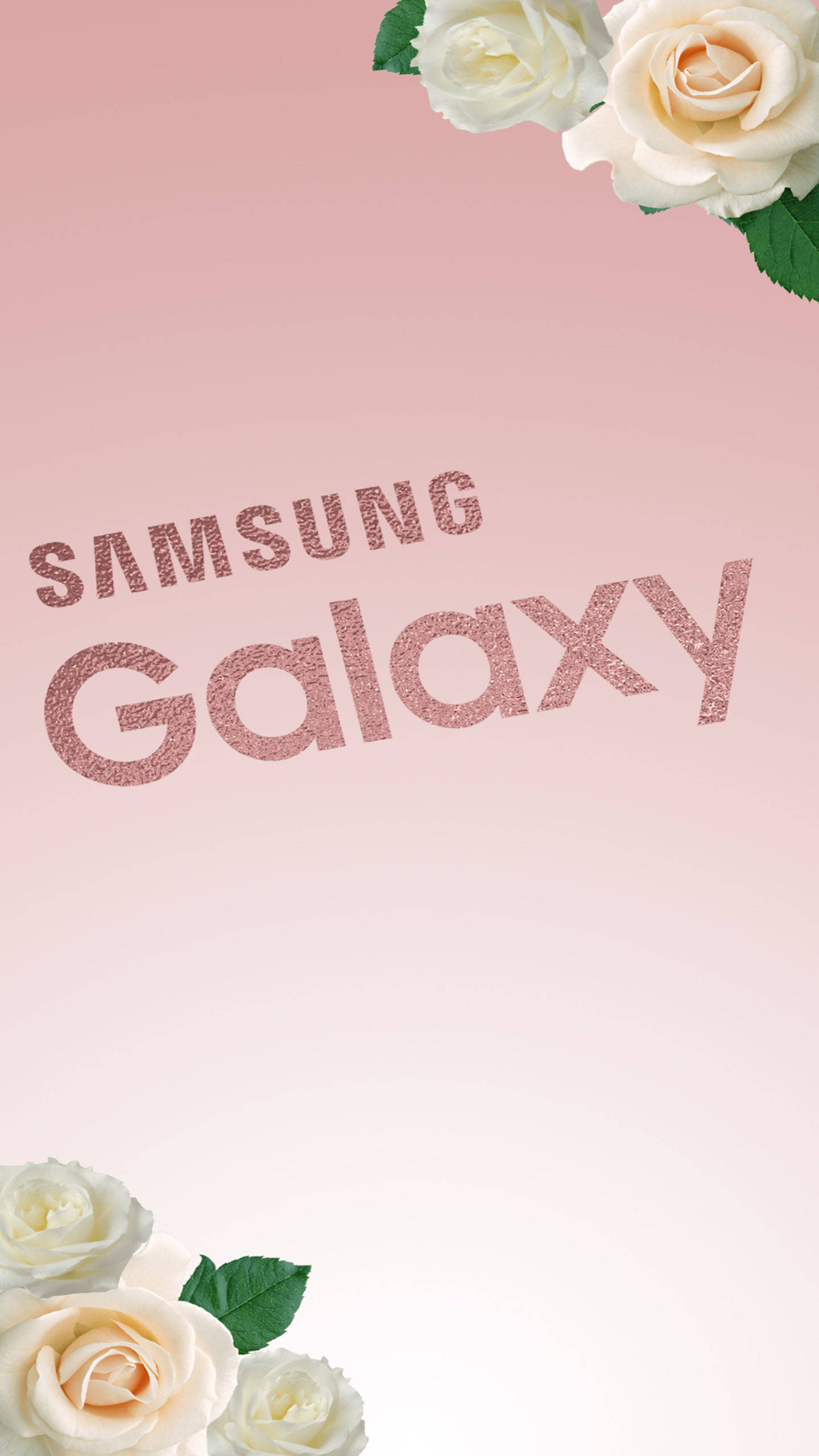 Samsung Galaxy, rose gold, pink gradient, 2K Phone Wallpaper
