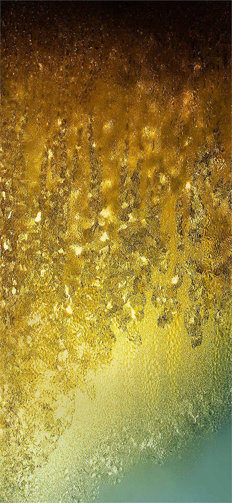 Samsung M21, gold spray art, textured glass, HD Phone Wallpaper