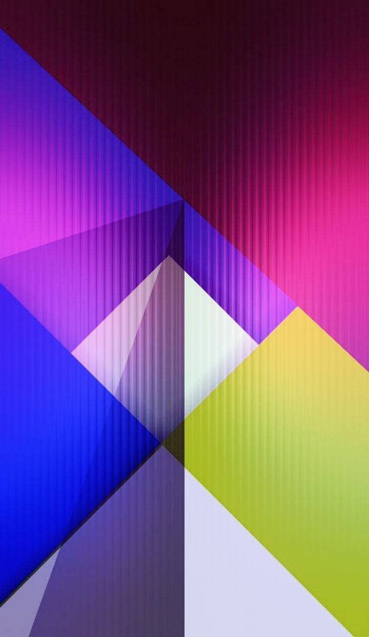 Samsung M21, triangles, lines, SD Phone Wallpaper