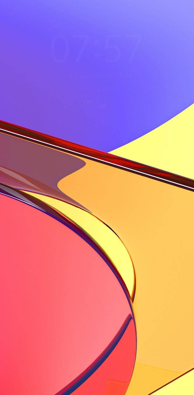 Samsung M21, purple, yellow, HD Phone Wallpaper