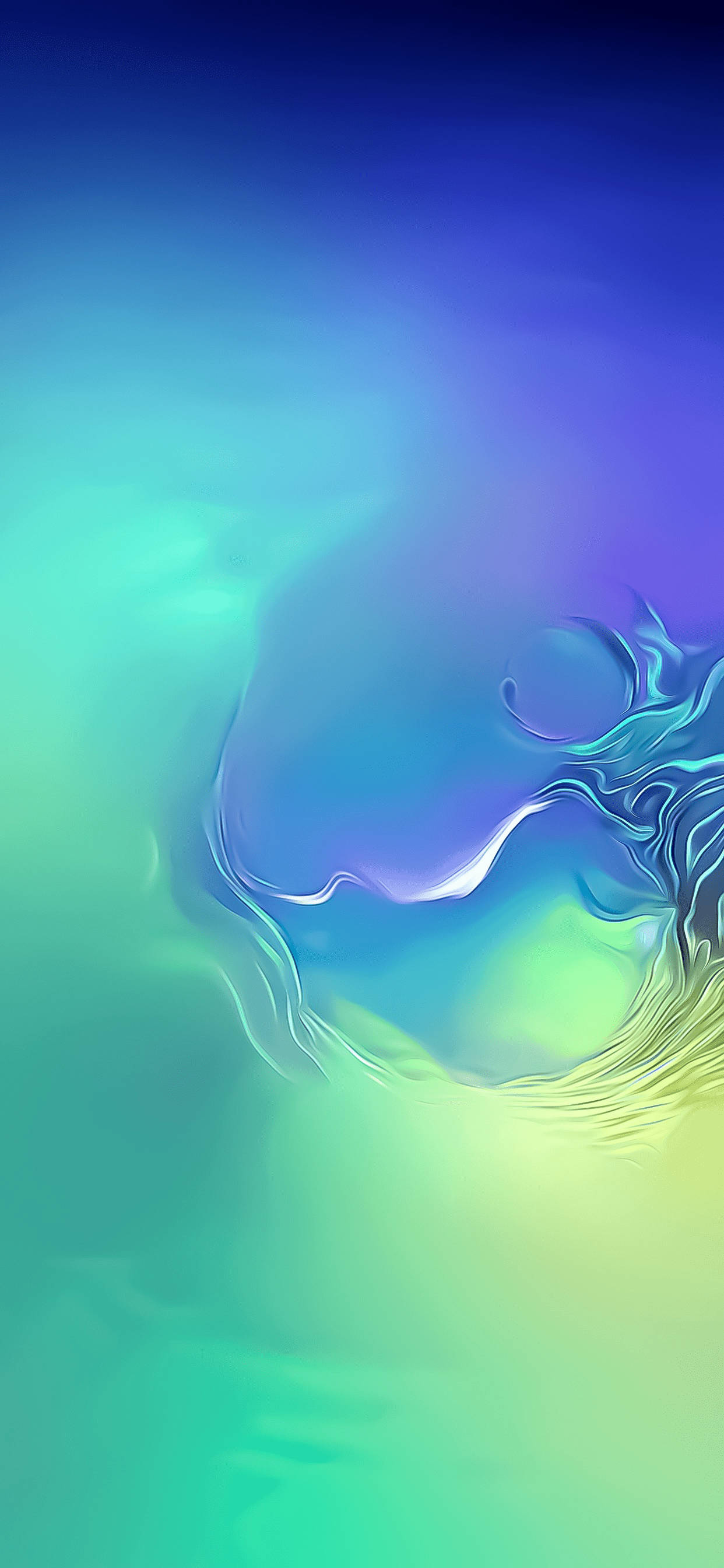 Samsung M31, green, blue, 2K Phone Wallpaper