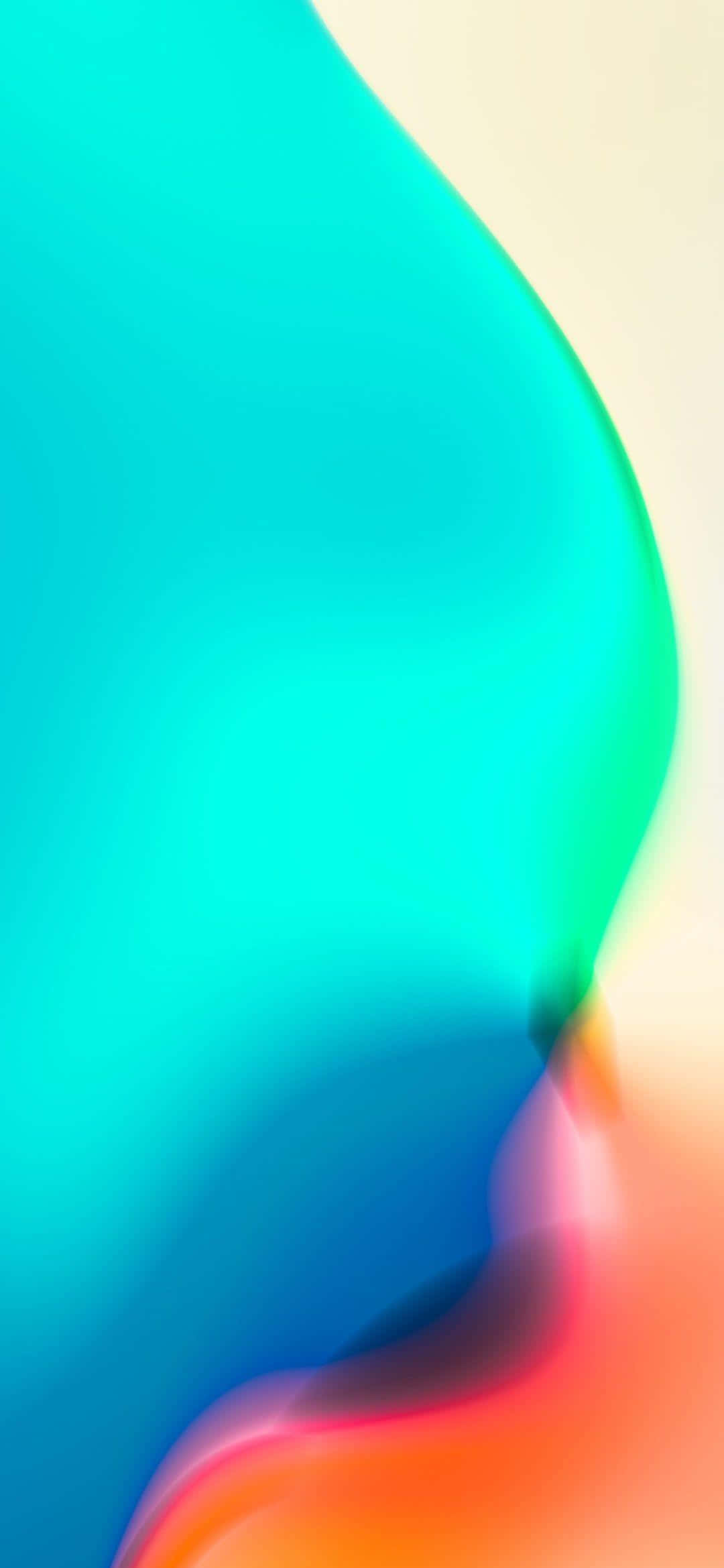 Samsung Note 20, teal, orange, Full HD Phone Wallpaper