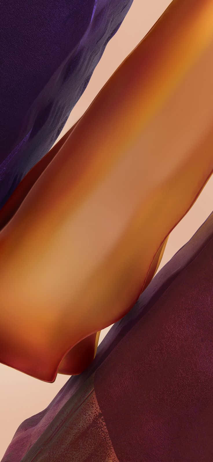 Samsung Note 20, deep purple, warm amber, HD Phone Wallpaper