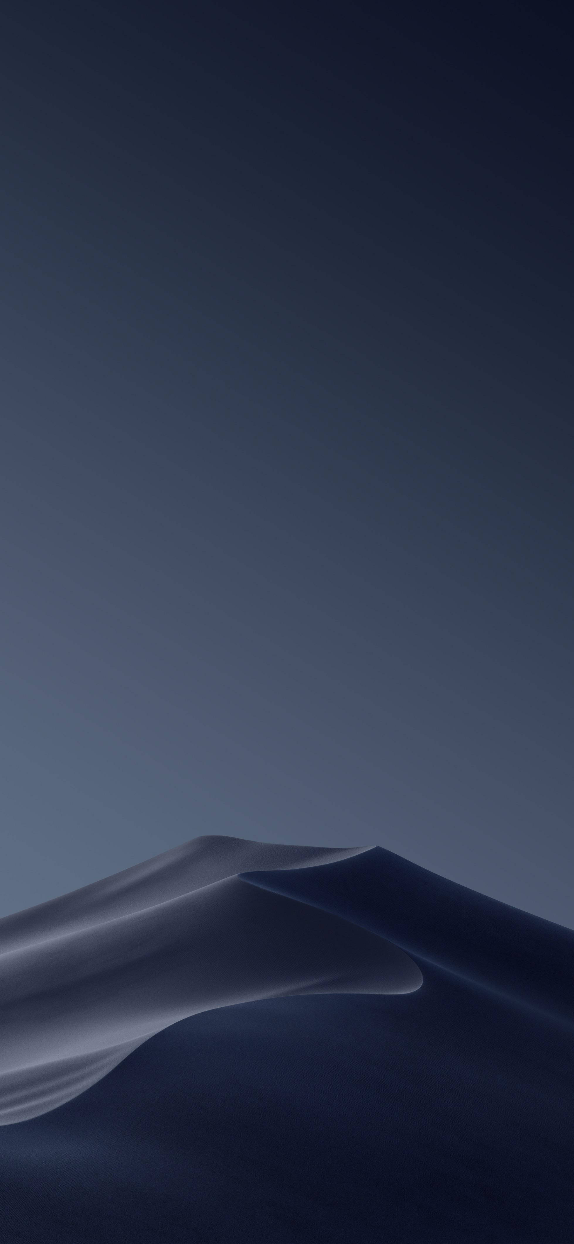 Samsung S20 Fe, deep navy blue, gradient sky, 4K Phone Wallpaper