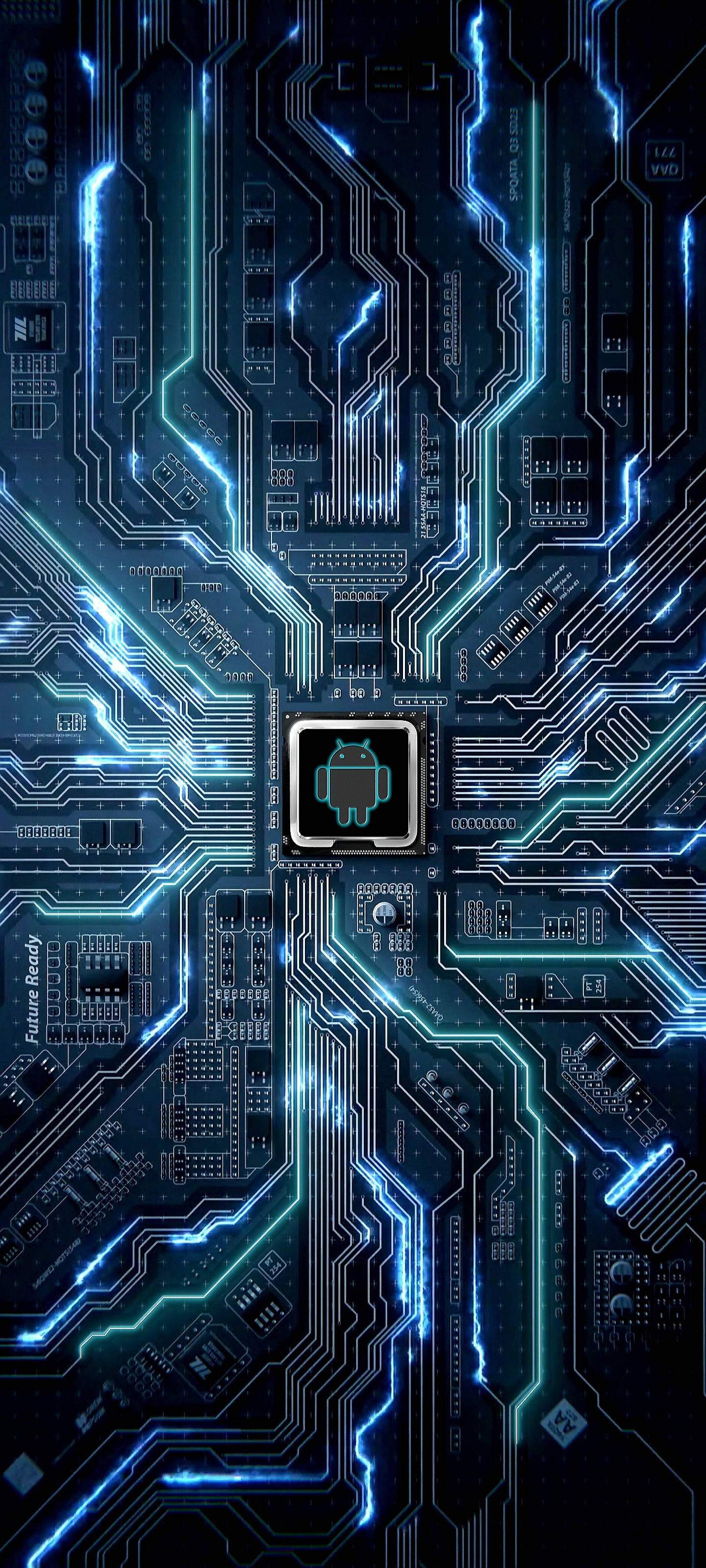 Samsung S20 Fe, Android, circuit board, 2K Phone Wallpaper