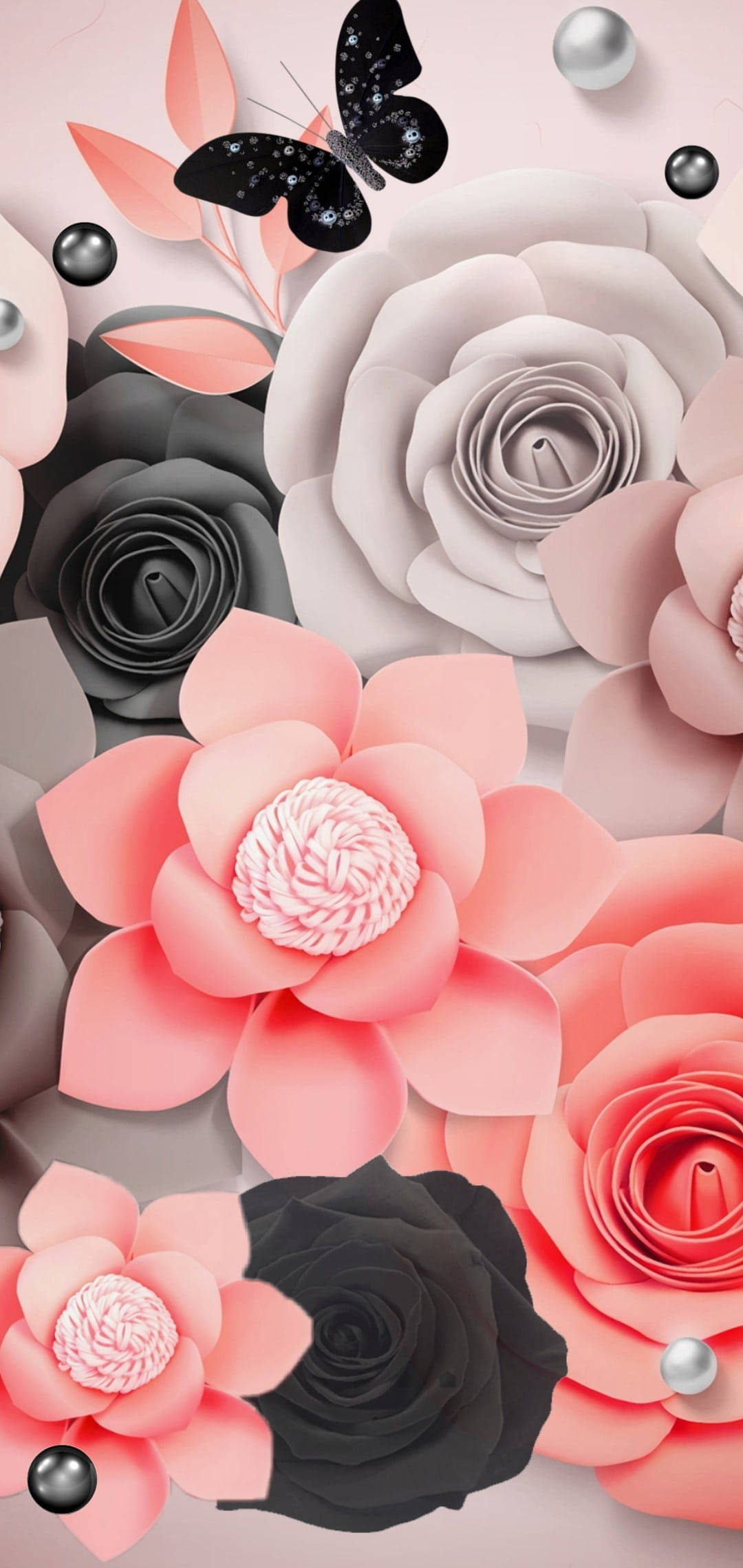 Samsung S20 Fe, pink, black, Full HD Phone Wallpaper