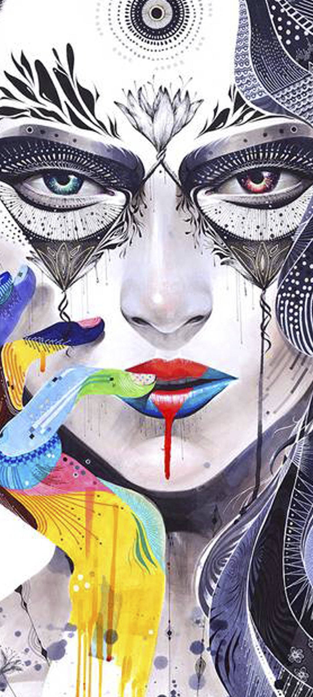 Samsung S20 Fe, Pop Art, woman, Full HD Phone Wallpaper