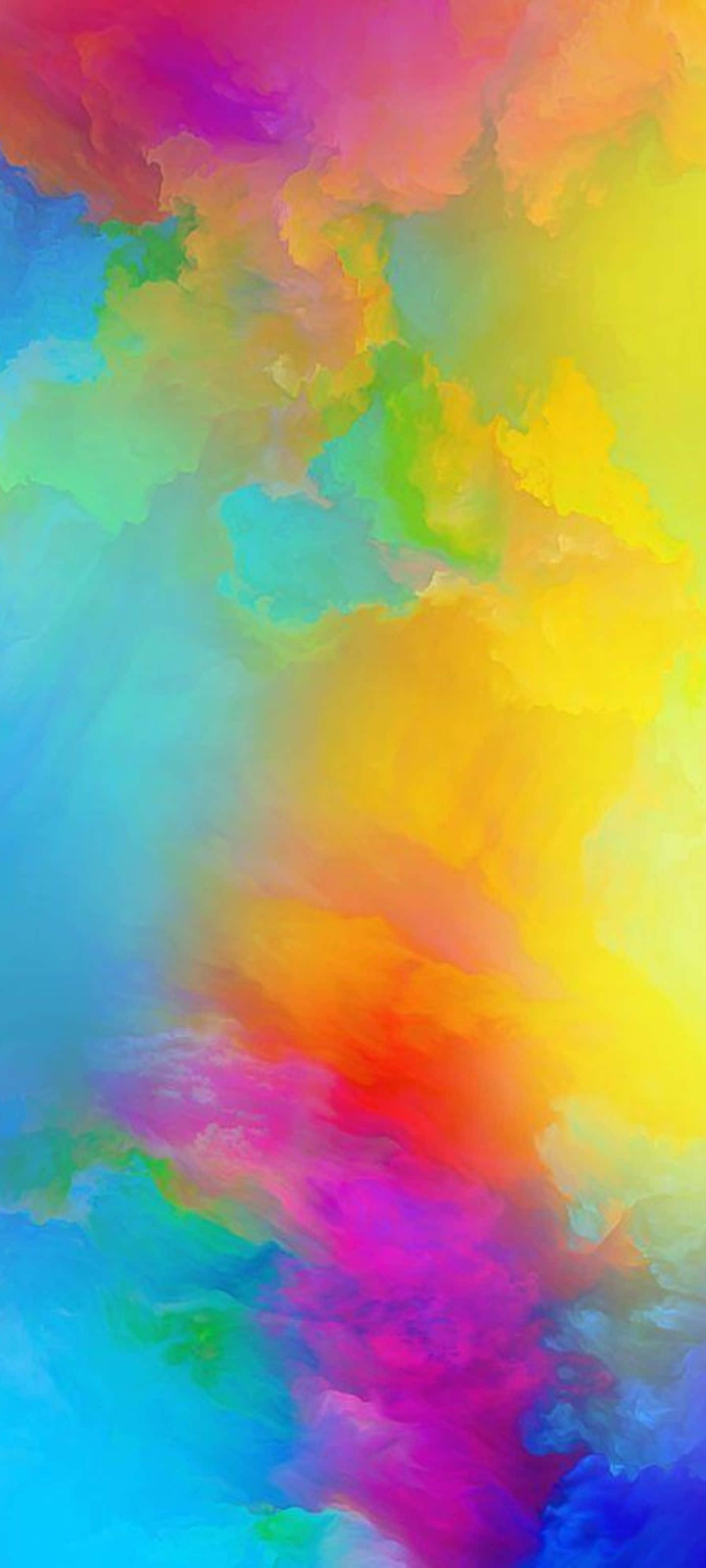 Samsung S20, 1440 x 3200, rainbow colors, 2K Phone Wallpaper