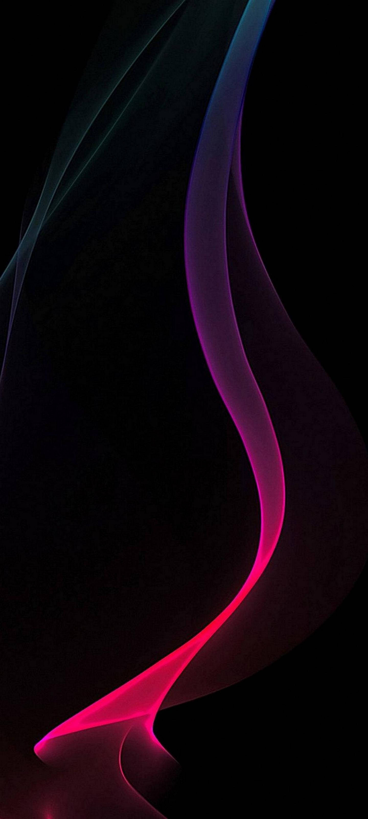 Samsung S21 Ultra, neon pink, teal, 2K Phone Wallpaper