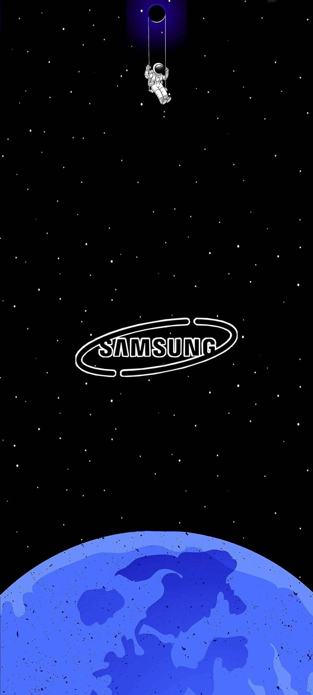 Samsung S21 Ultra, astronaut, blue planet, Full HD Phone Wallpaper