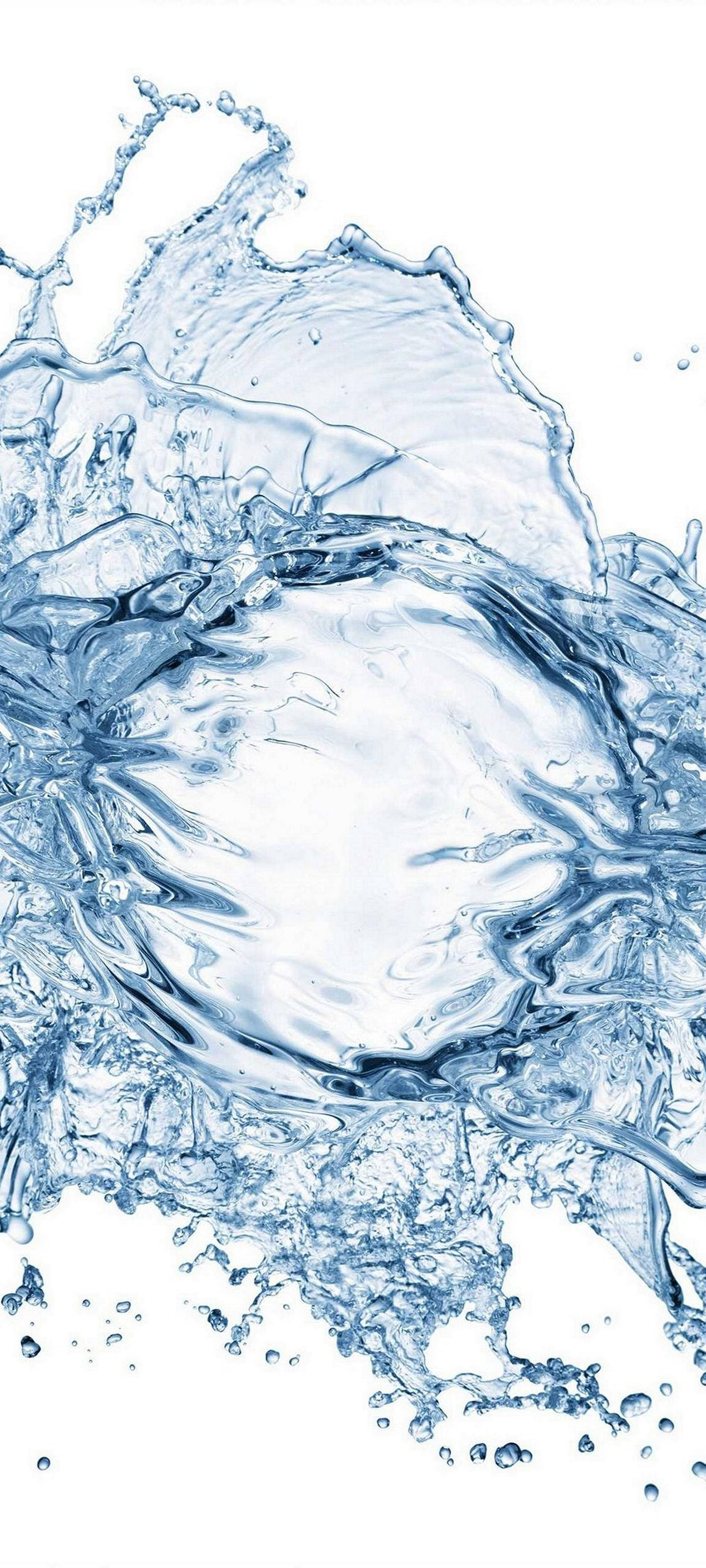 Samsung S21 Ultra, water splash, clear blue water, 2K Phone Wallpaper