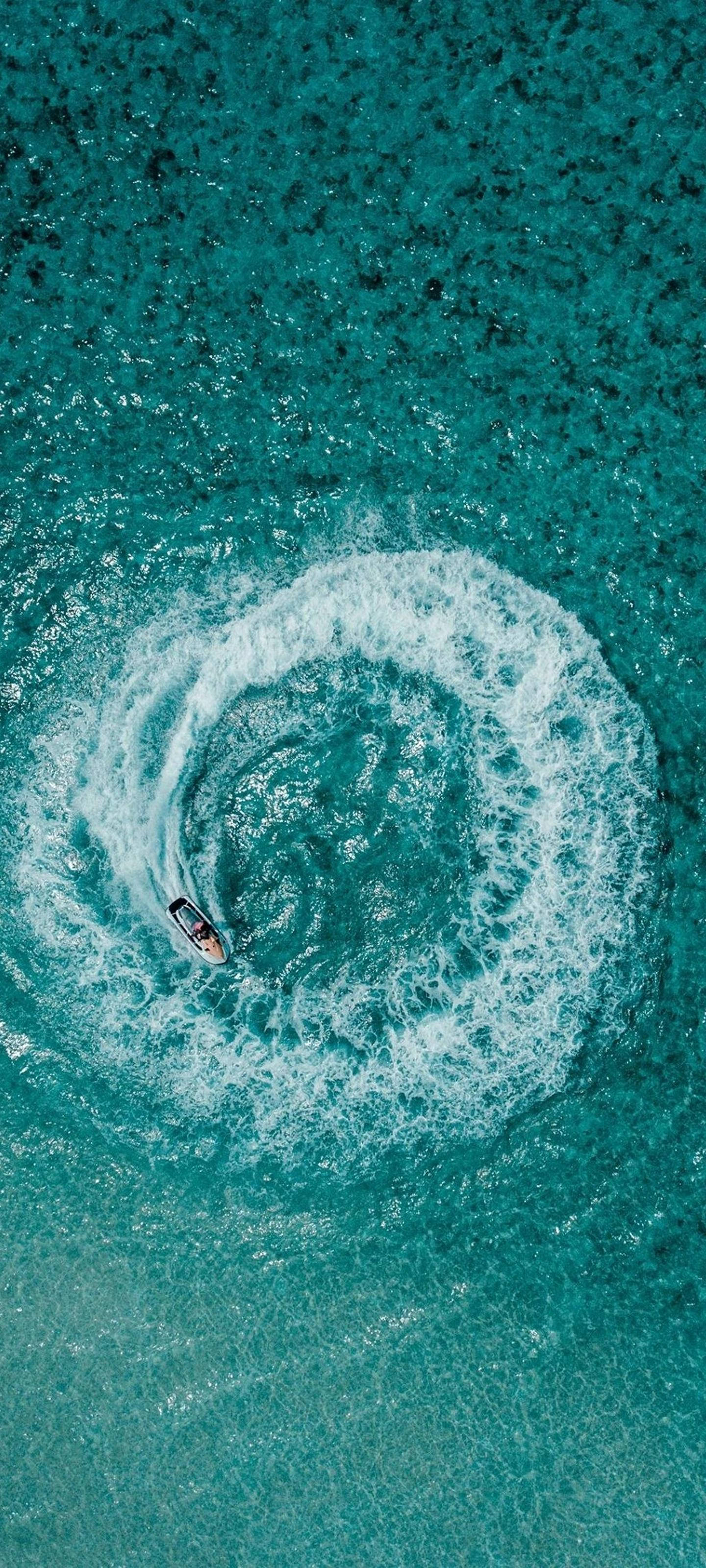Samsung S21 Ultra, speedboat, spiral, 2K Phone Wallpaper