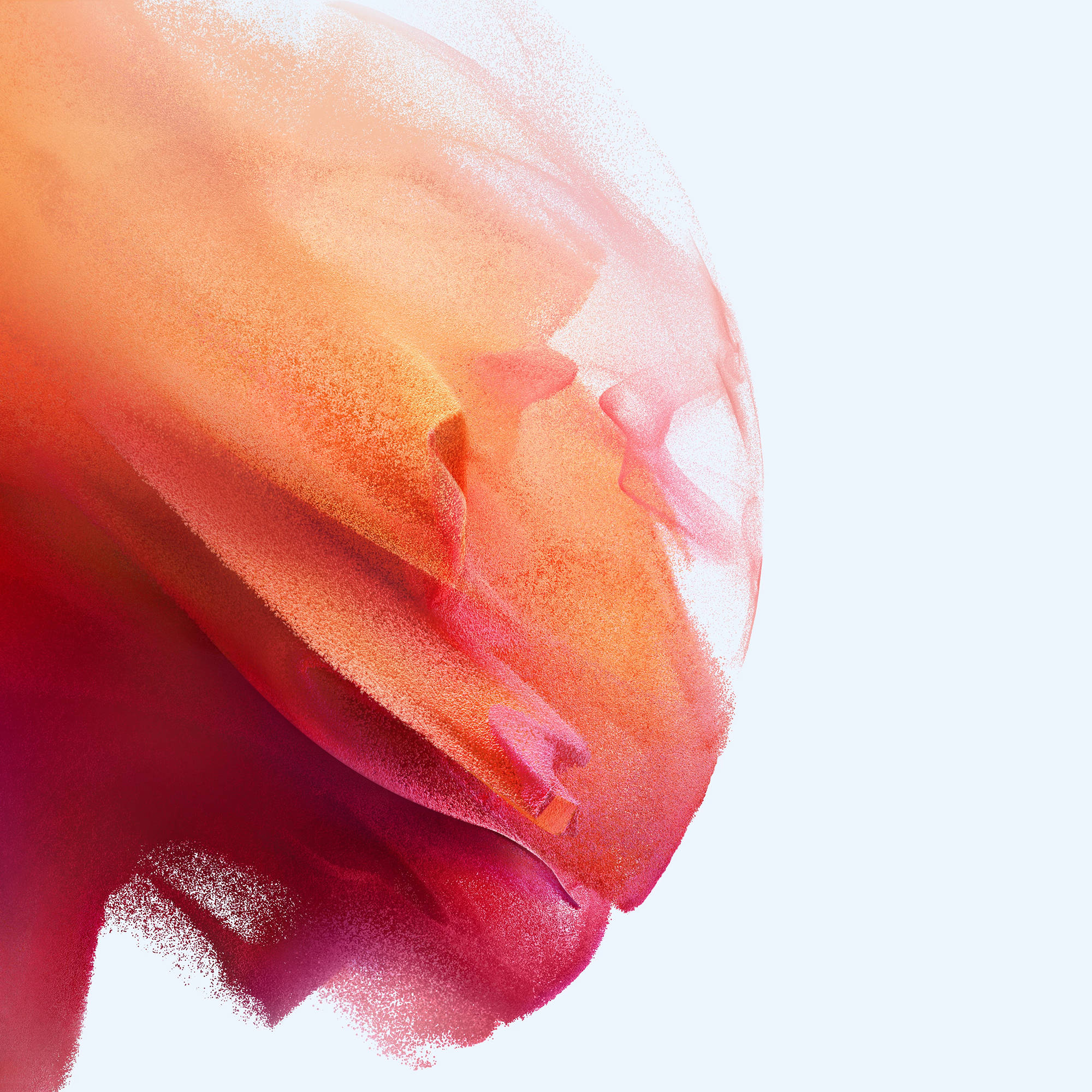 Samsung S21 Ultra, orange dust, coral pink, Full HD Desktop Wallpaper
