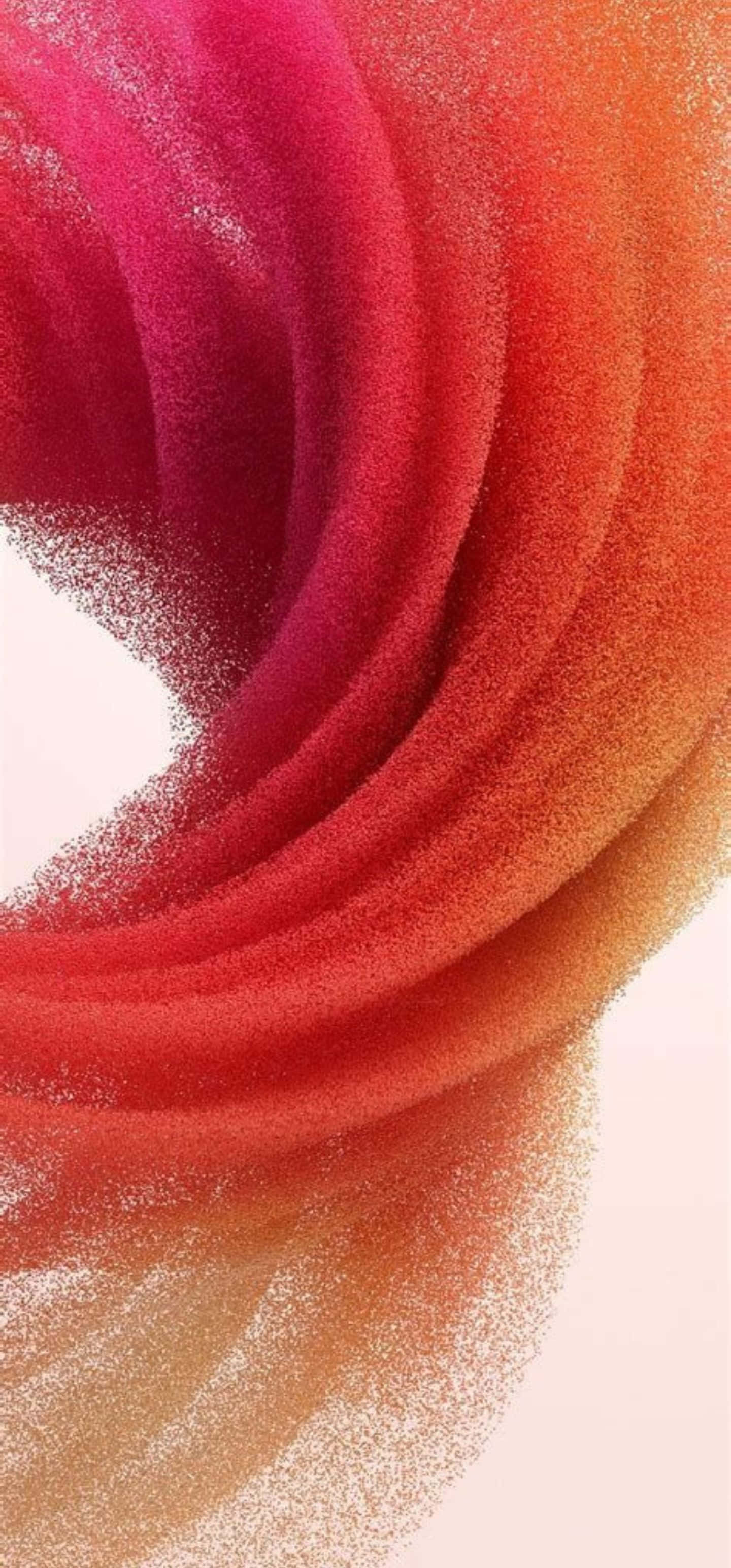 Samsung S23 Ultra, pink red, orange, 2K Phone Wallpaper