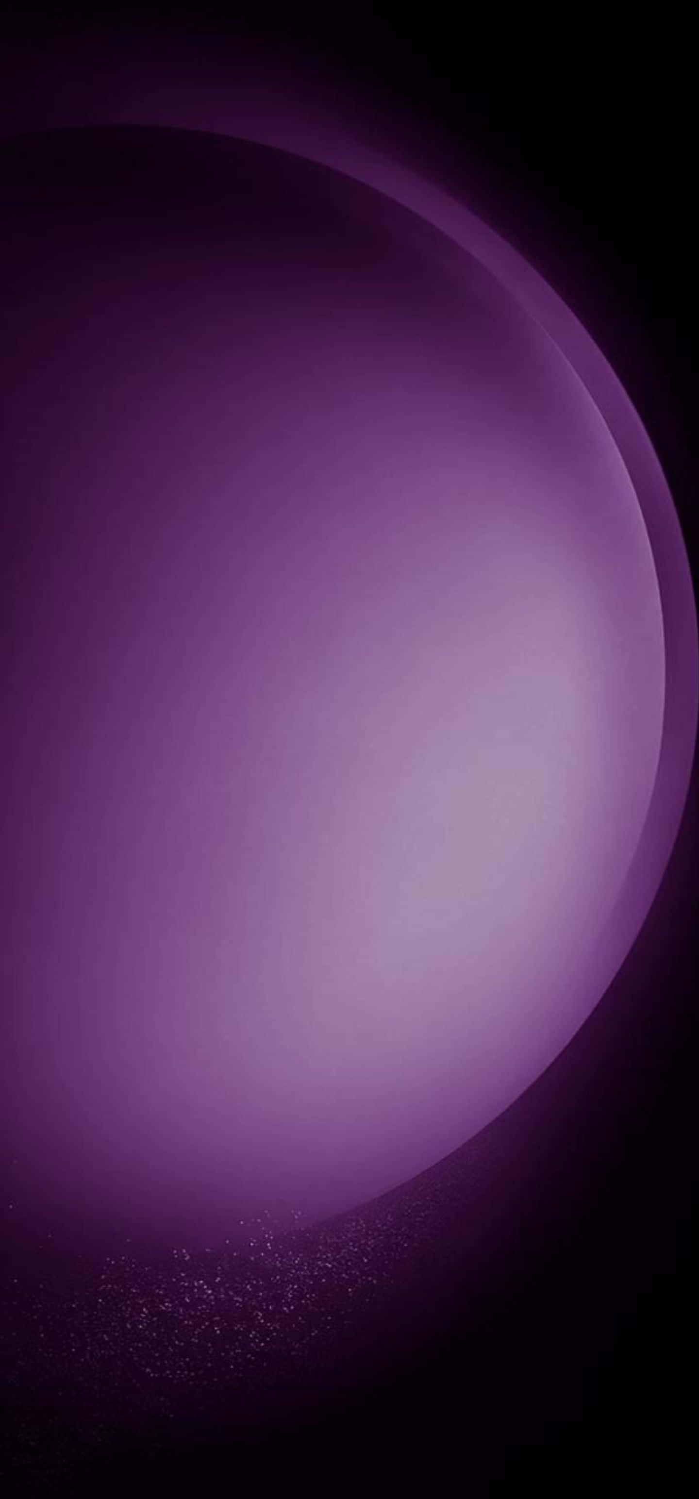 Samsung S23 Ultra, purple gradient, glowing purple sphere, 2K Phone Wallpaper