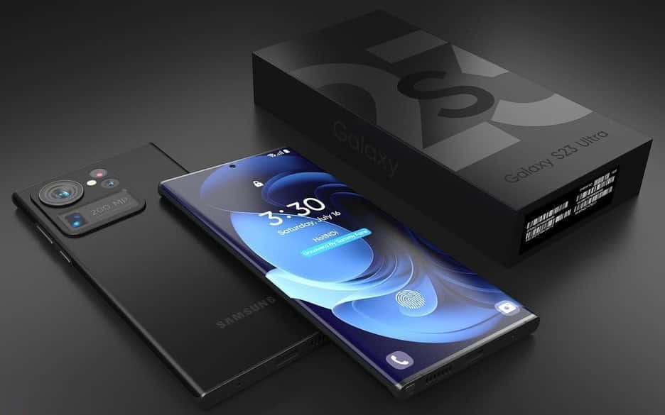 Samsung S23 Ultra, Galaxy S23 Ultra, curved screen, SD Desktop Wallpaper