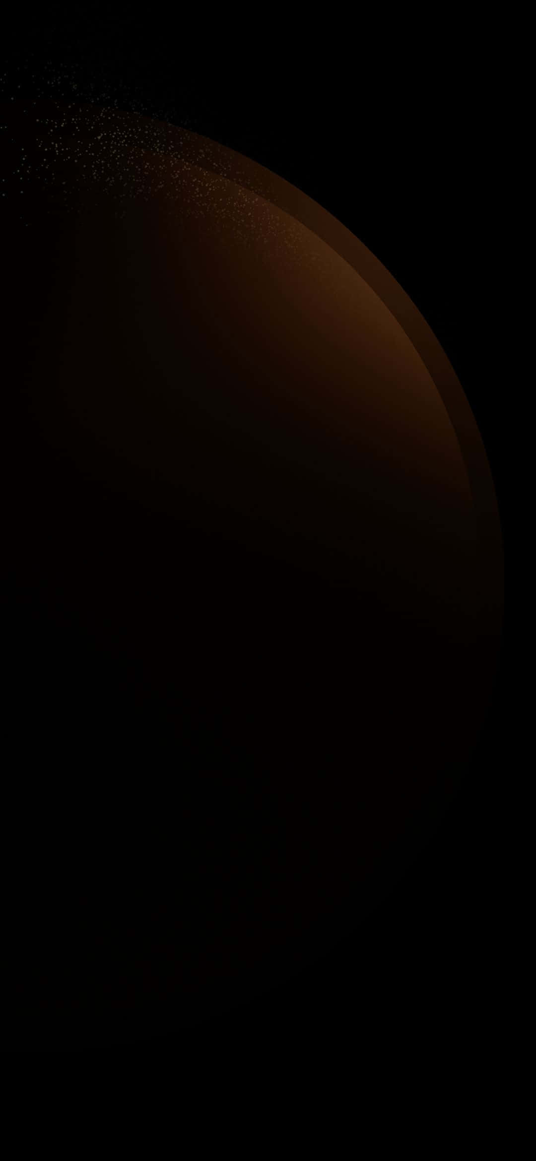 Samsung S23, glowing amber curve, sparkling particles, Full HD Phone Wallpaper