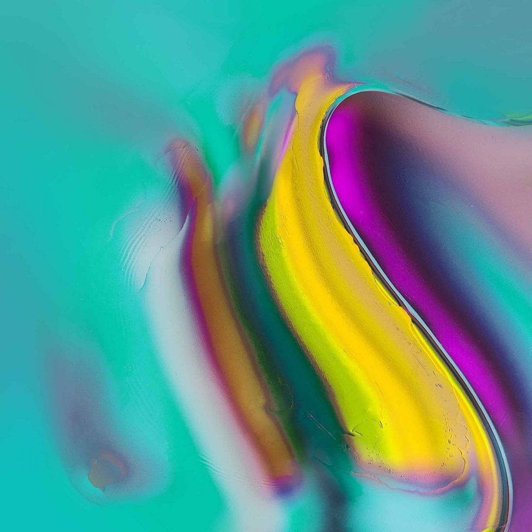 Samsung Galaxy Tablet, teal, yellow, SD Desktop Wallpaper