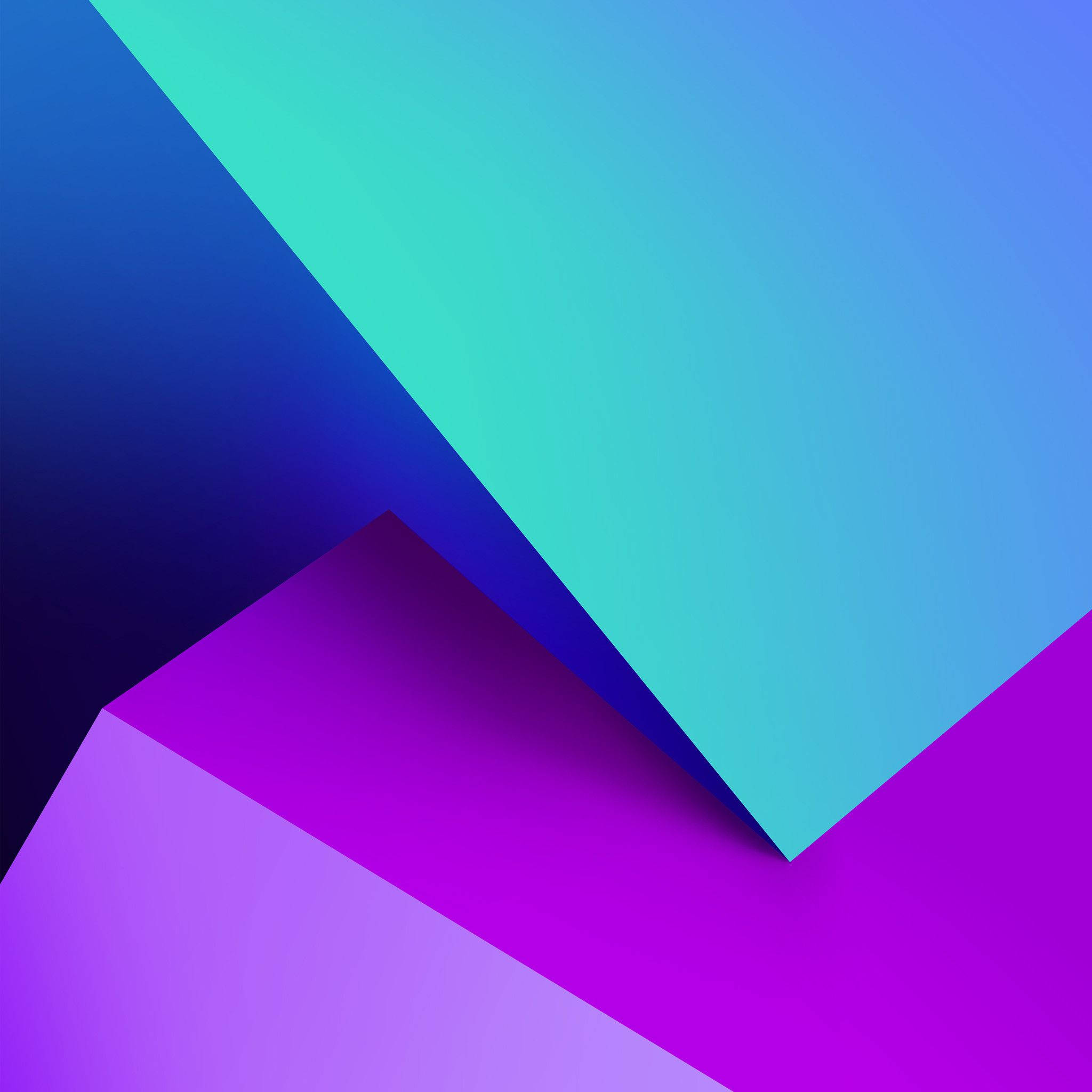 Samsung Galaxy Tablet, geometric pastel shapes, gradient blues, Full HD Desktop Wallpaper