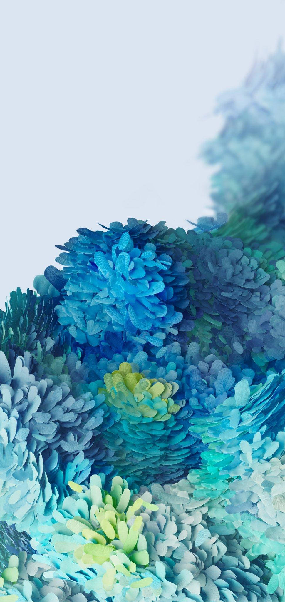 Samsung Ultra 4K, vibrant blue, teal, Full HD Phone Wallpaper