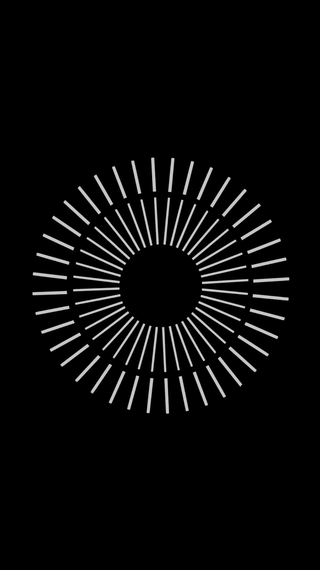 Super Amoled 4K Phone, white radial pattern, central black circle, Full HD Phone Wallpaper