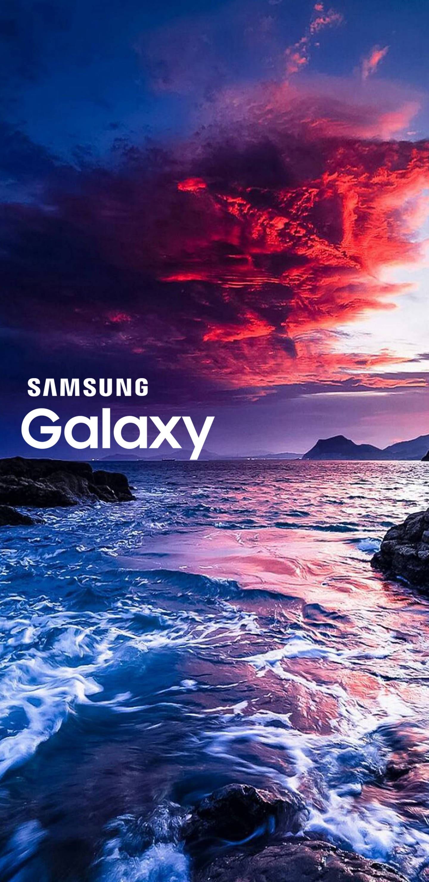 Samsung, Full HD, sunset, 2K Phone Wallpaper