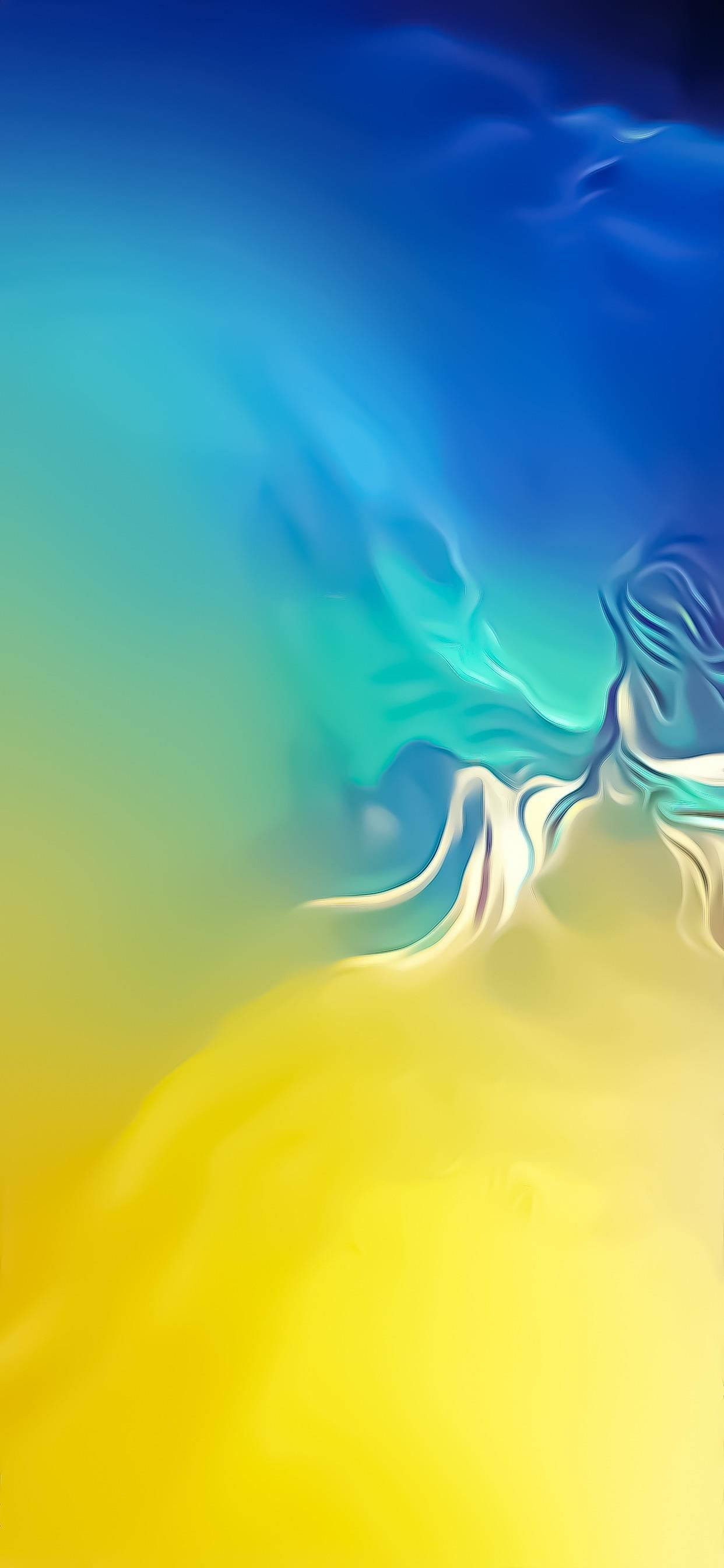 yellow, teal, abstract, 2K Phone Wallpaper