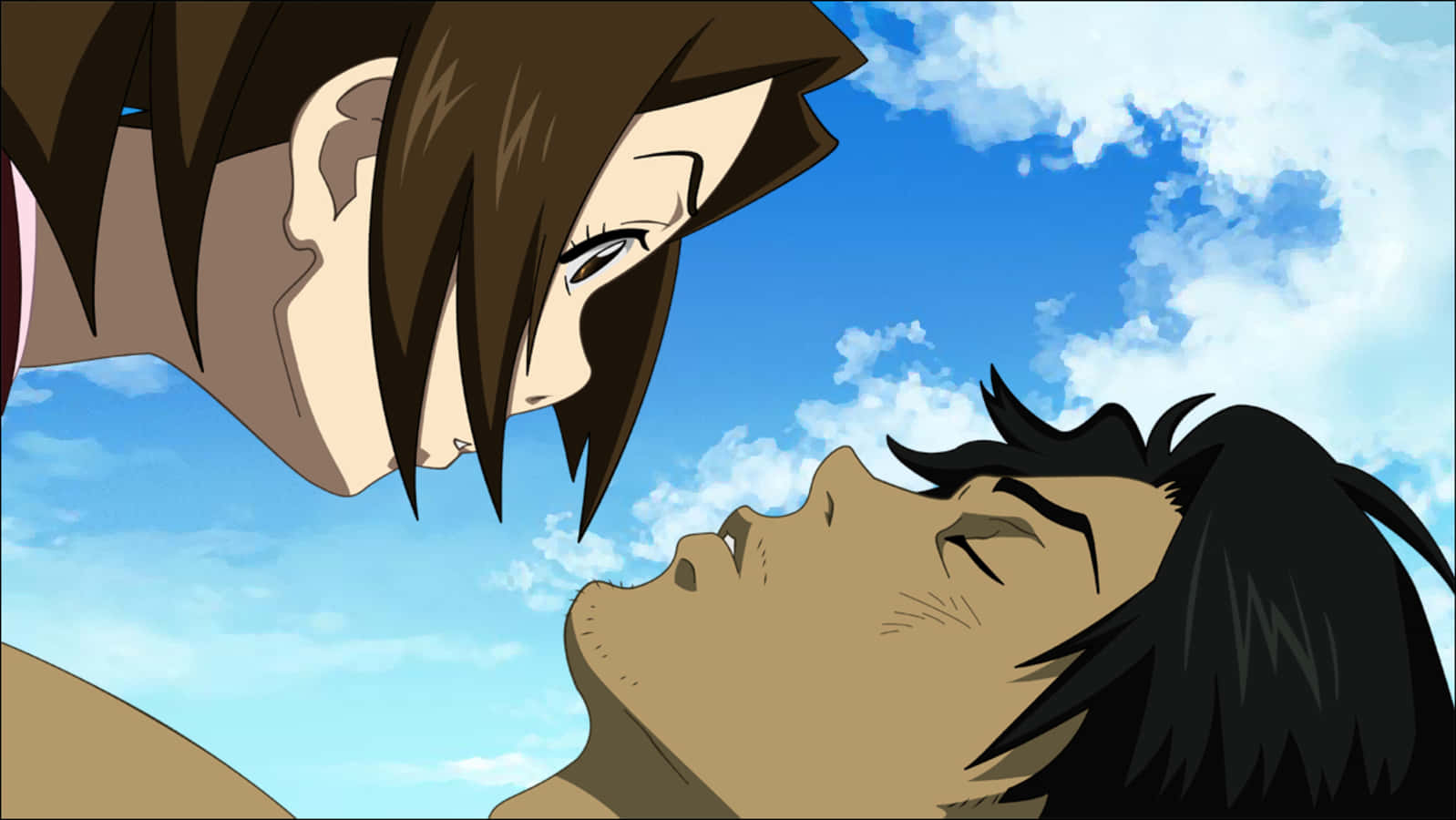 Fuu Kasumi, Samurai Champloo, bright blue sky, HD Desktop Wallpaper