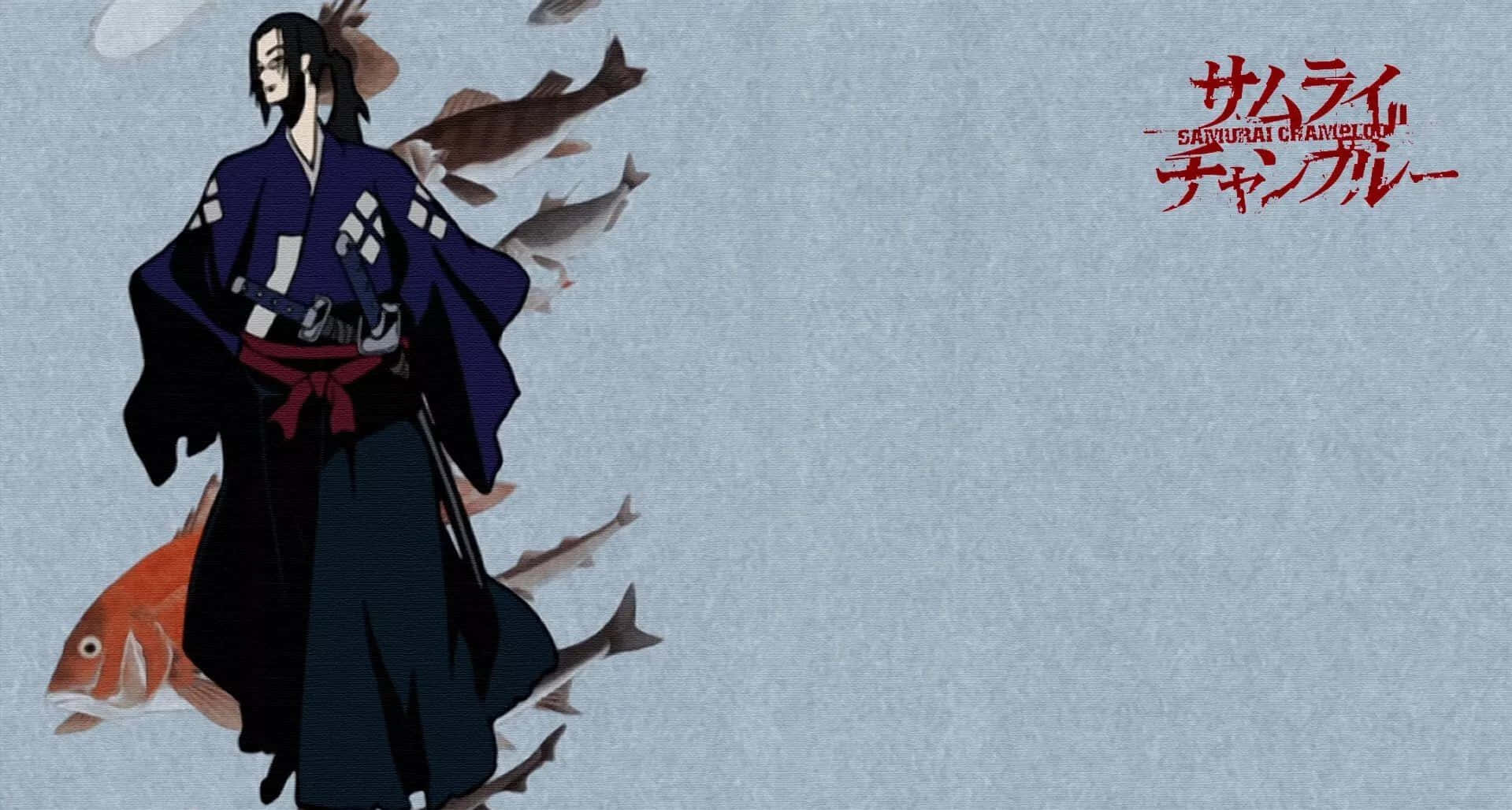 Jin, Samurai Champloo, dark robes, HD Desktop Wallpaper