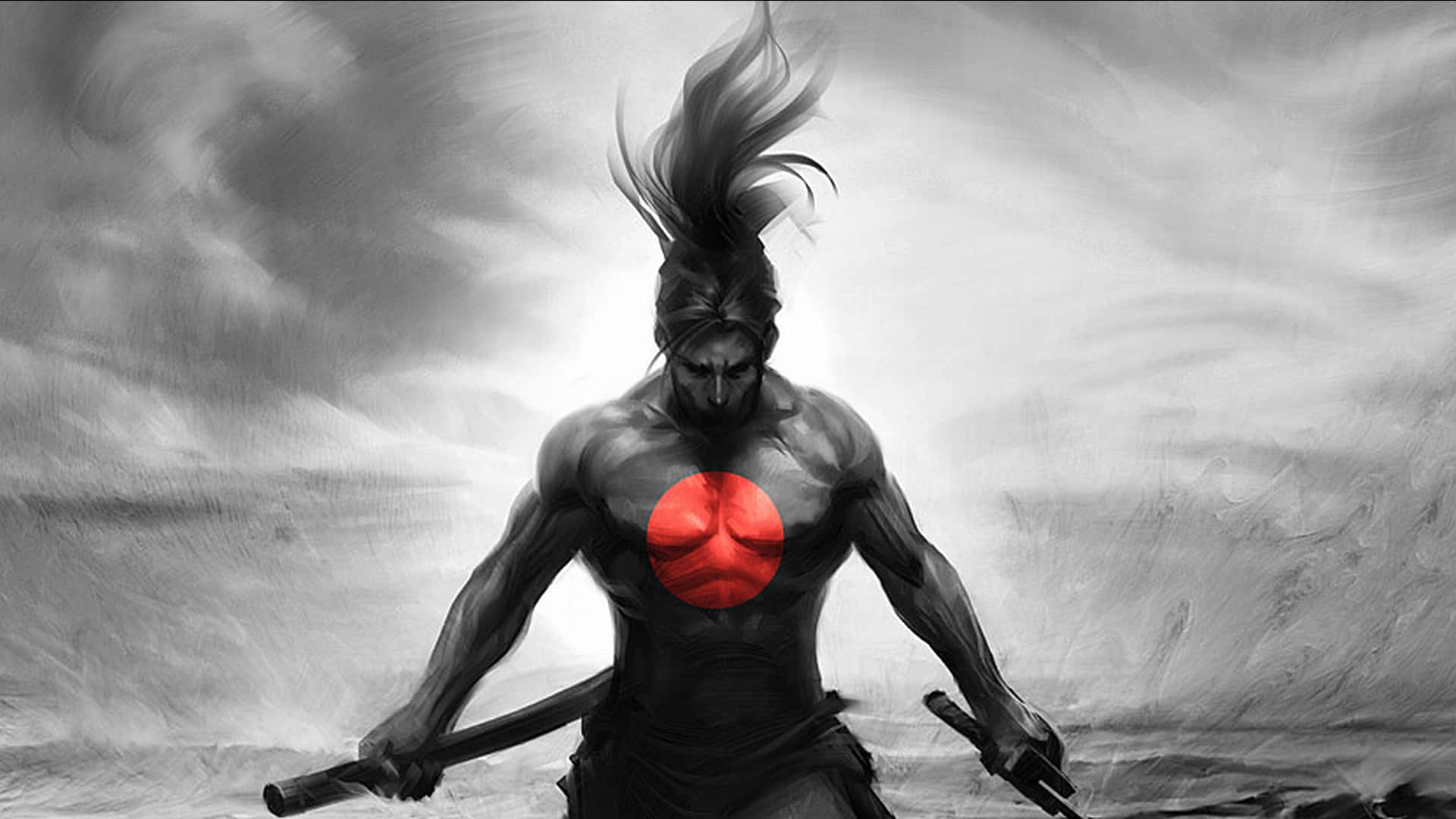 samurai movies, 1920 x 1080 wallpaper, muscular samurai warrior, Full HD Desktop Wallpaper