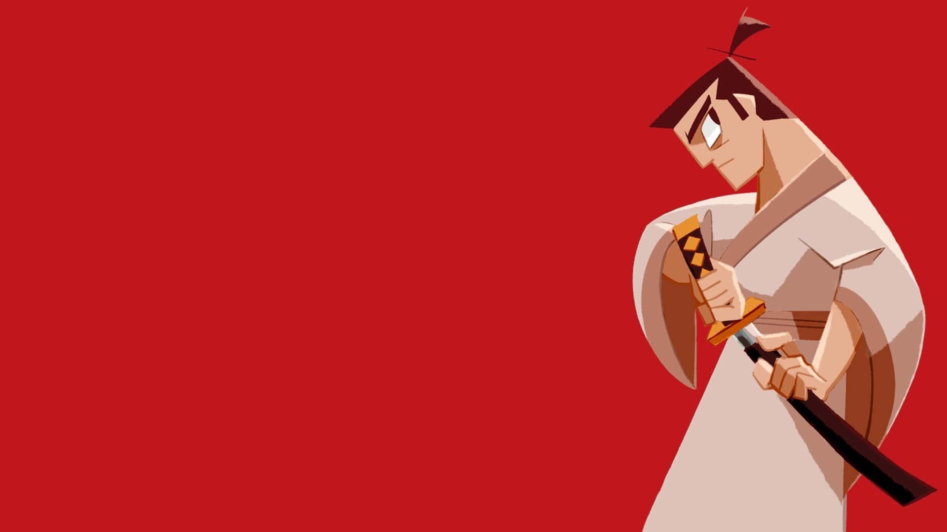samurai sword, katana, white armor, Full HD Desktop Wallpaper