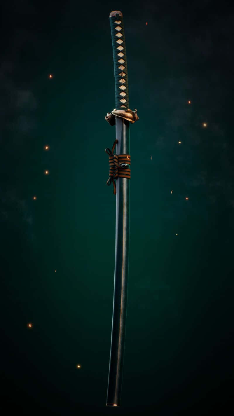 samurai sword, katana, dark blade, HD Phone Wallpaper