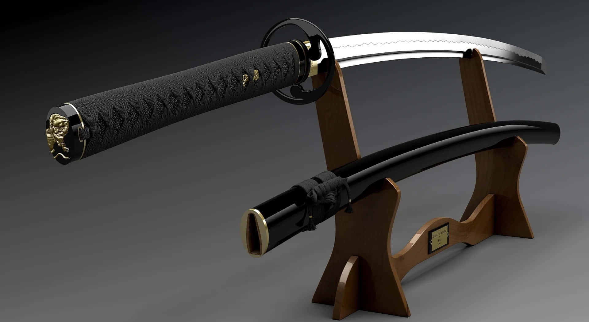 samurai sword, katana, wakizashi, Full HD Desktop Wallpaper