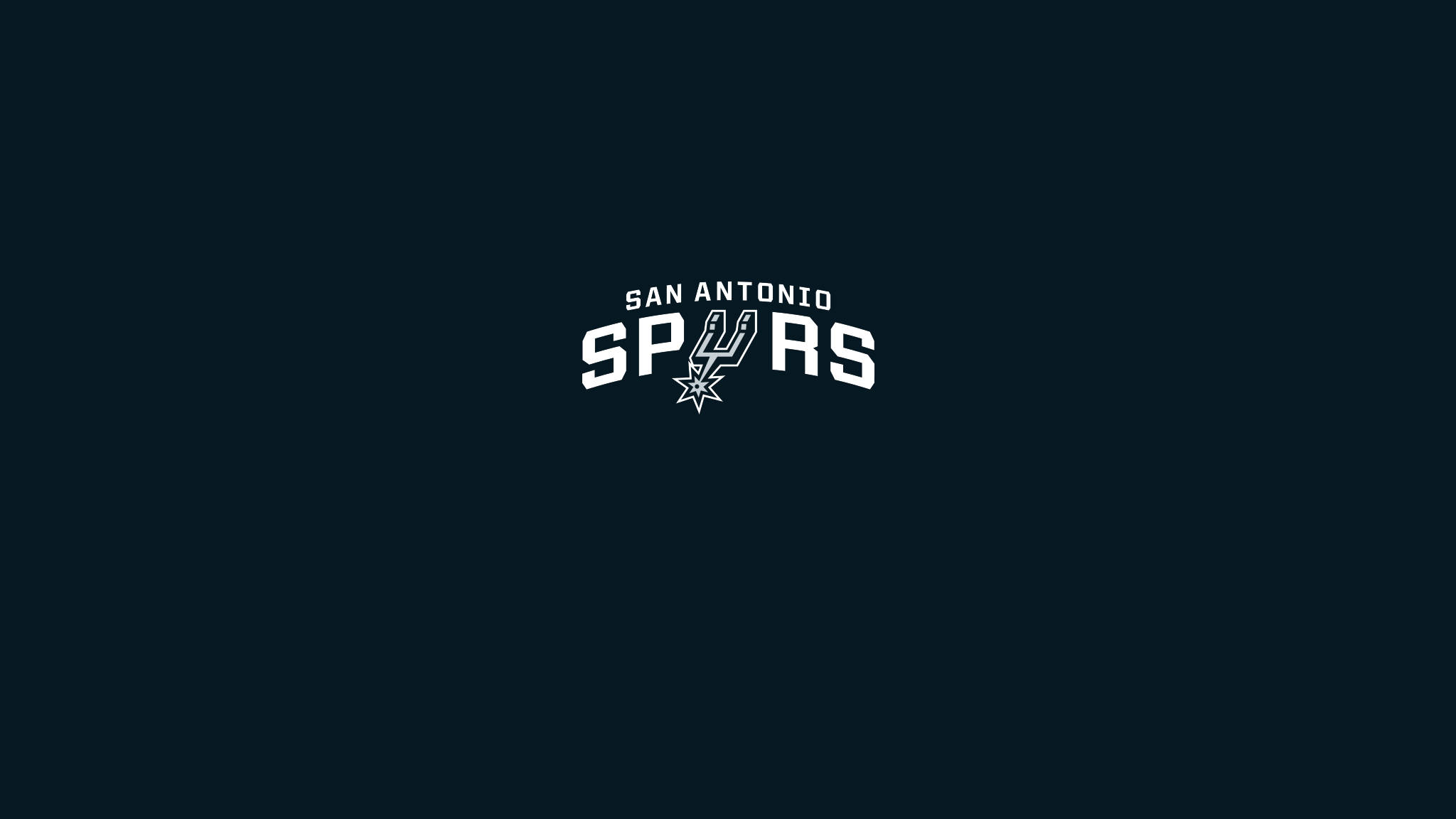 San Antonio Spurs, blue logo, white logo, Full HD Desktop Wallpaper
