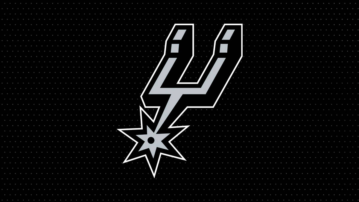San Antonio Spurs, silver, starburst design, SD Desktop Wallpaper