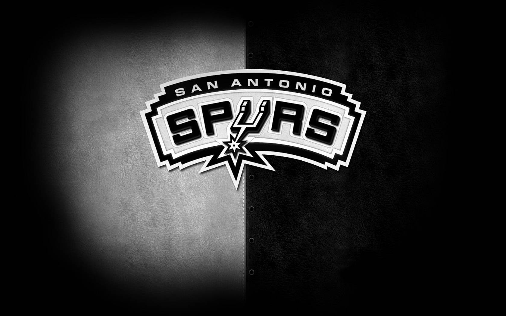 San Antonio Spurs, black, white, HD Desktop Wallpaper