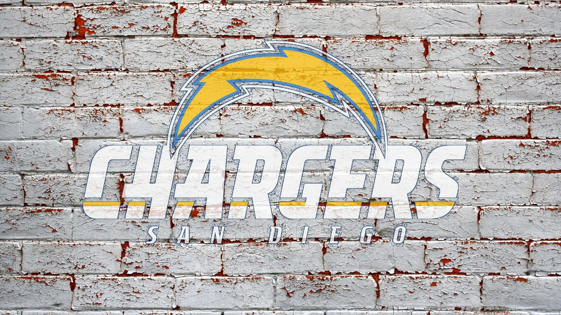 San Diego Chargers, yellow, blue, Full HD Desktop Wallpaper